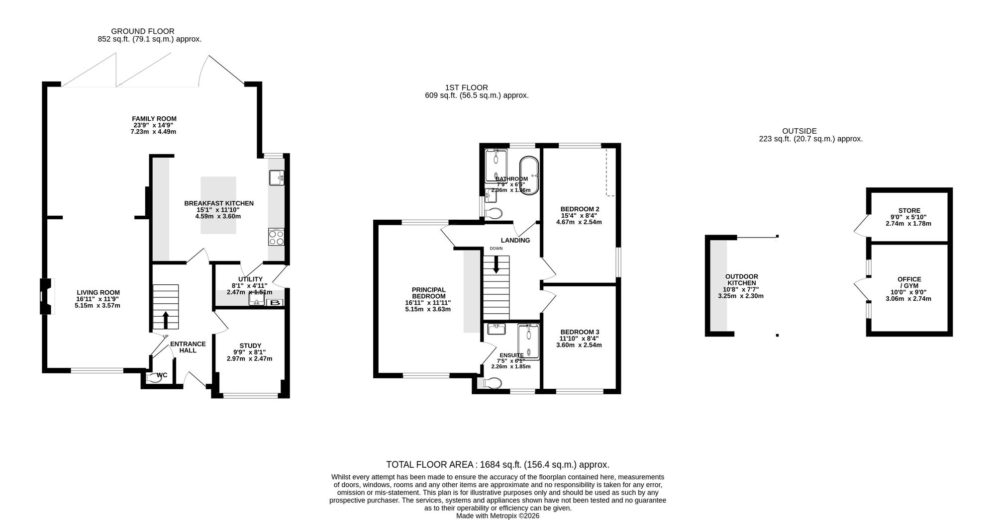 70 Buckingham Road, Wilmslow floorplan