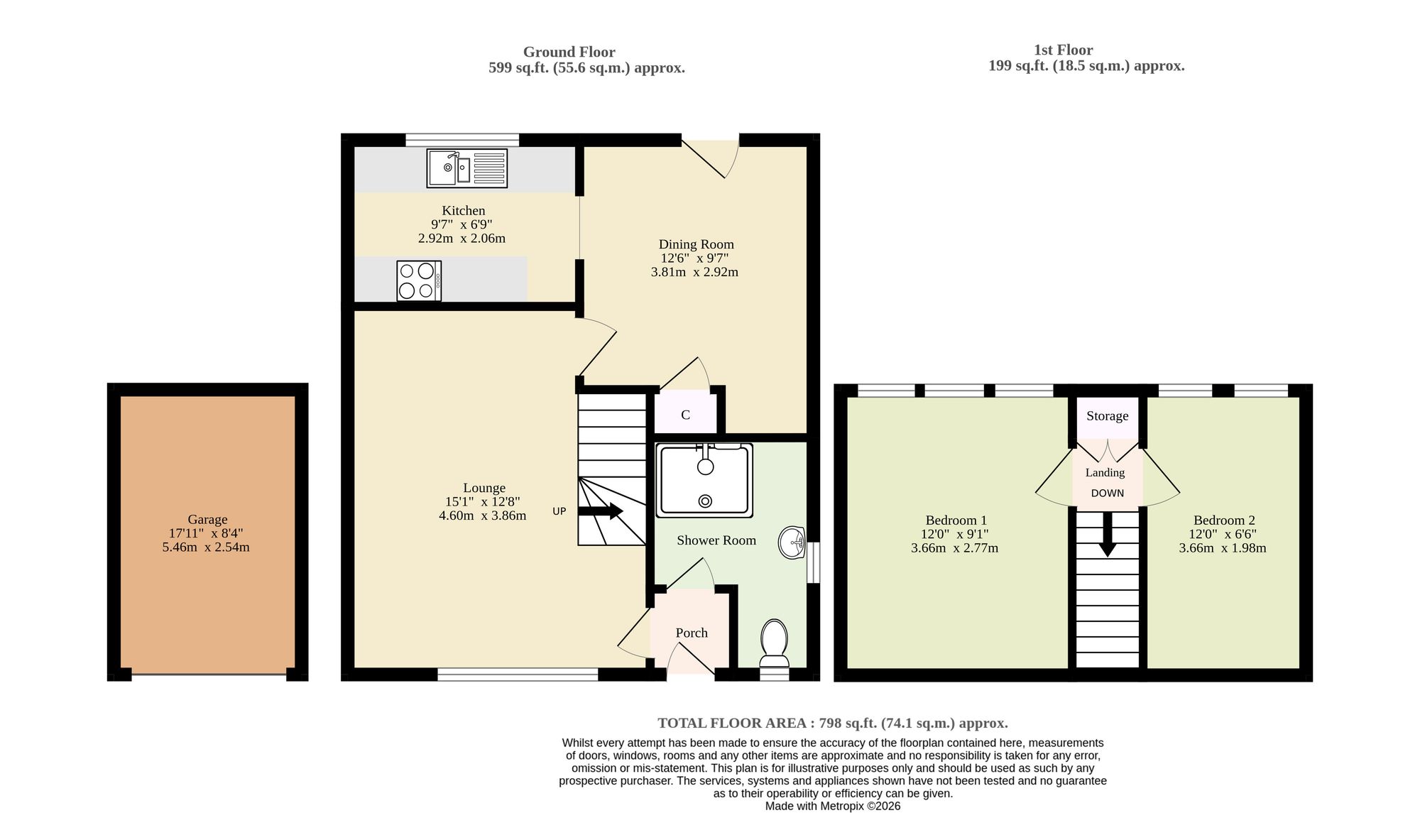 16 Wenman Court, Norwich floorplan