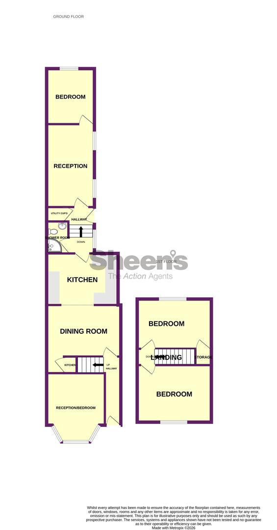 21, Station Street, Walton On The Naze floorplan