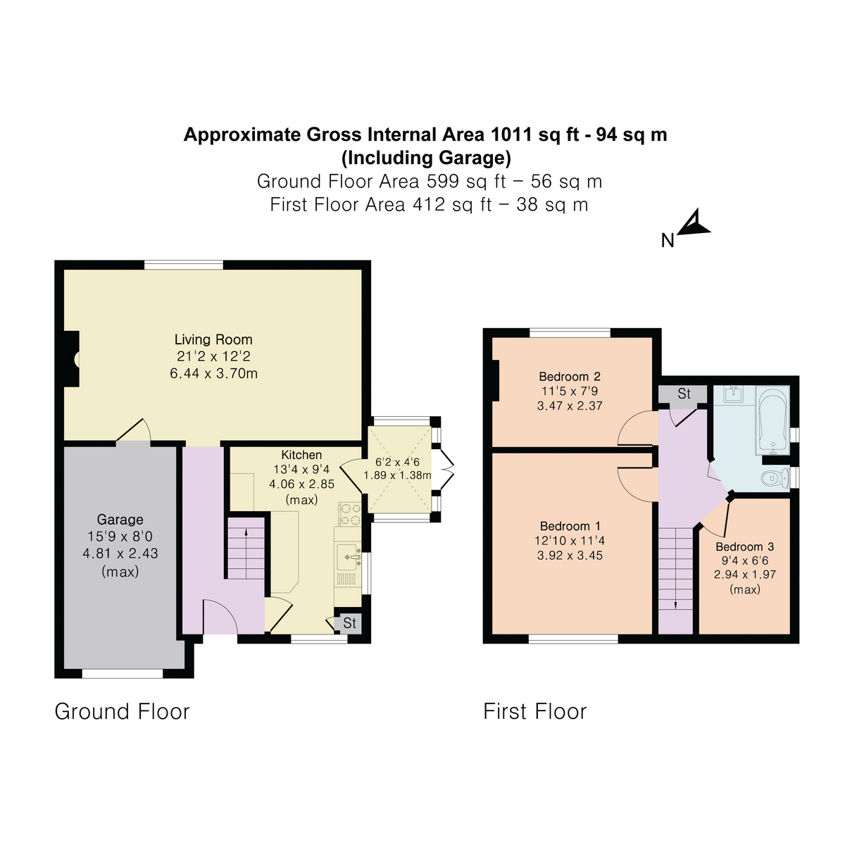 42, Eastfields, Blewbury floorplan