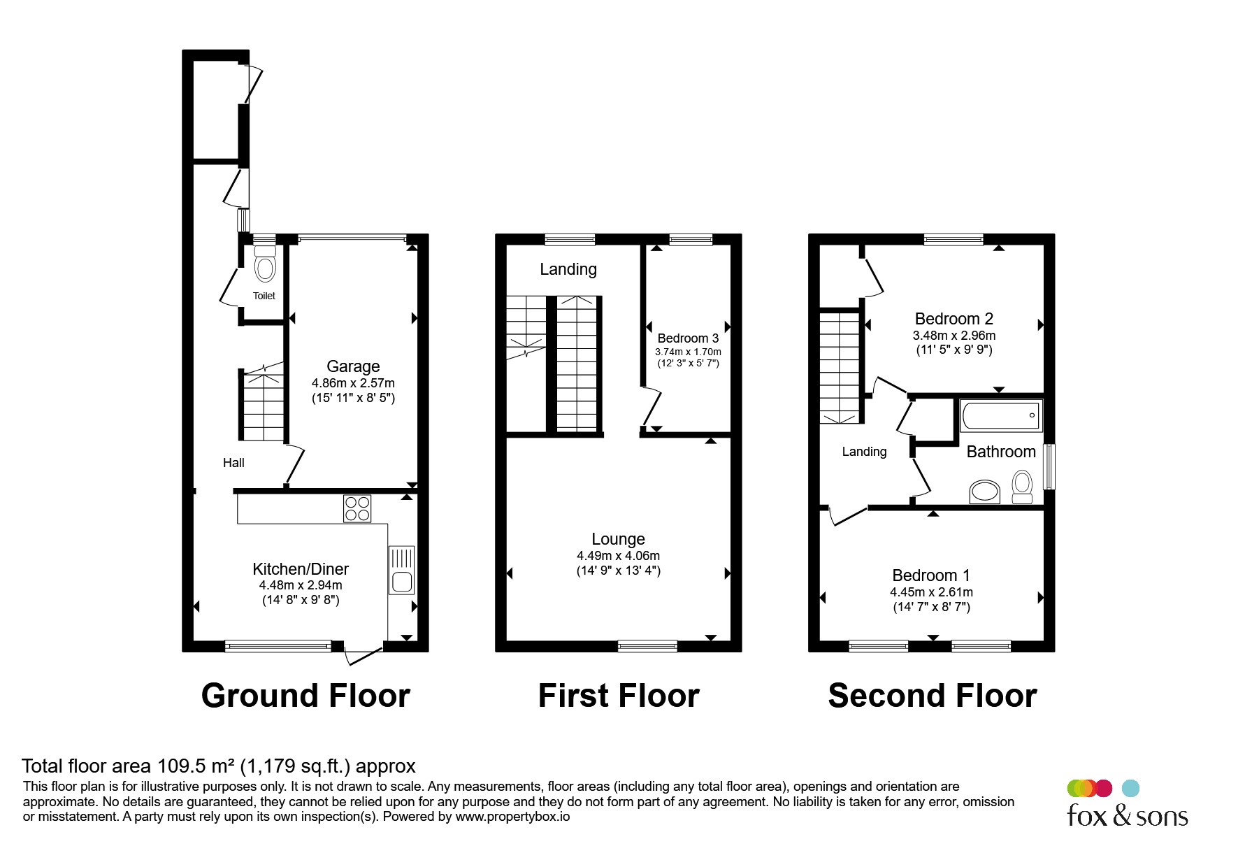 7, Yewside, Gosport floorplan
