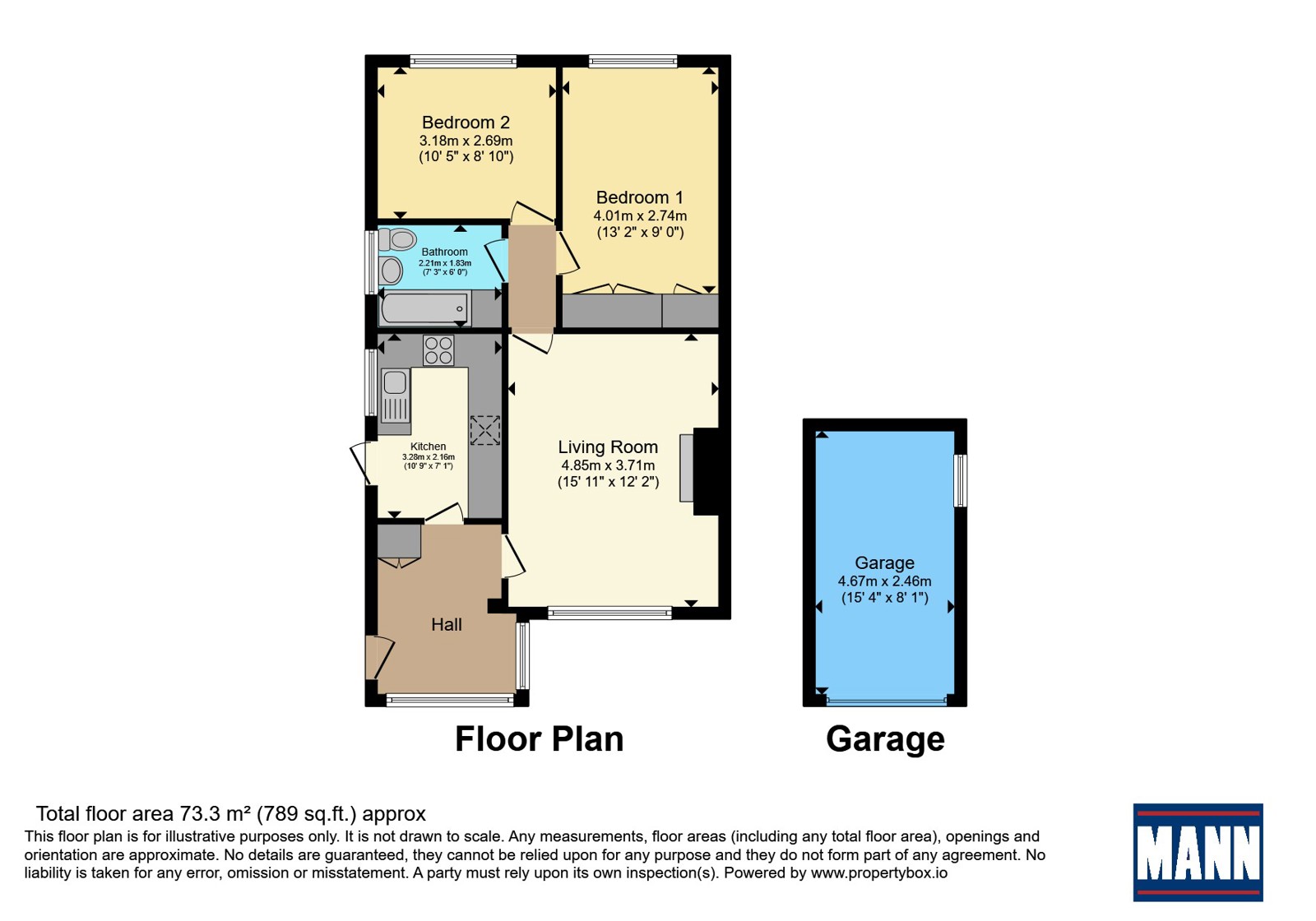 7, Danes Close, Gravesend floorplan