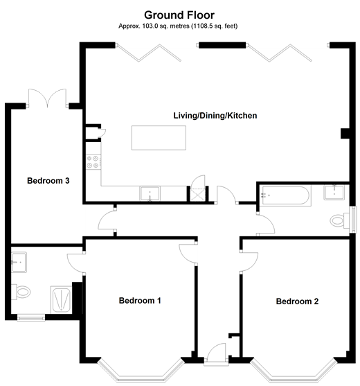 3 Bedrooms Detached bungalow for sale in Colin Blythe Road, Tonbridge, Kent TN10