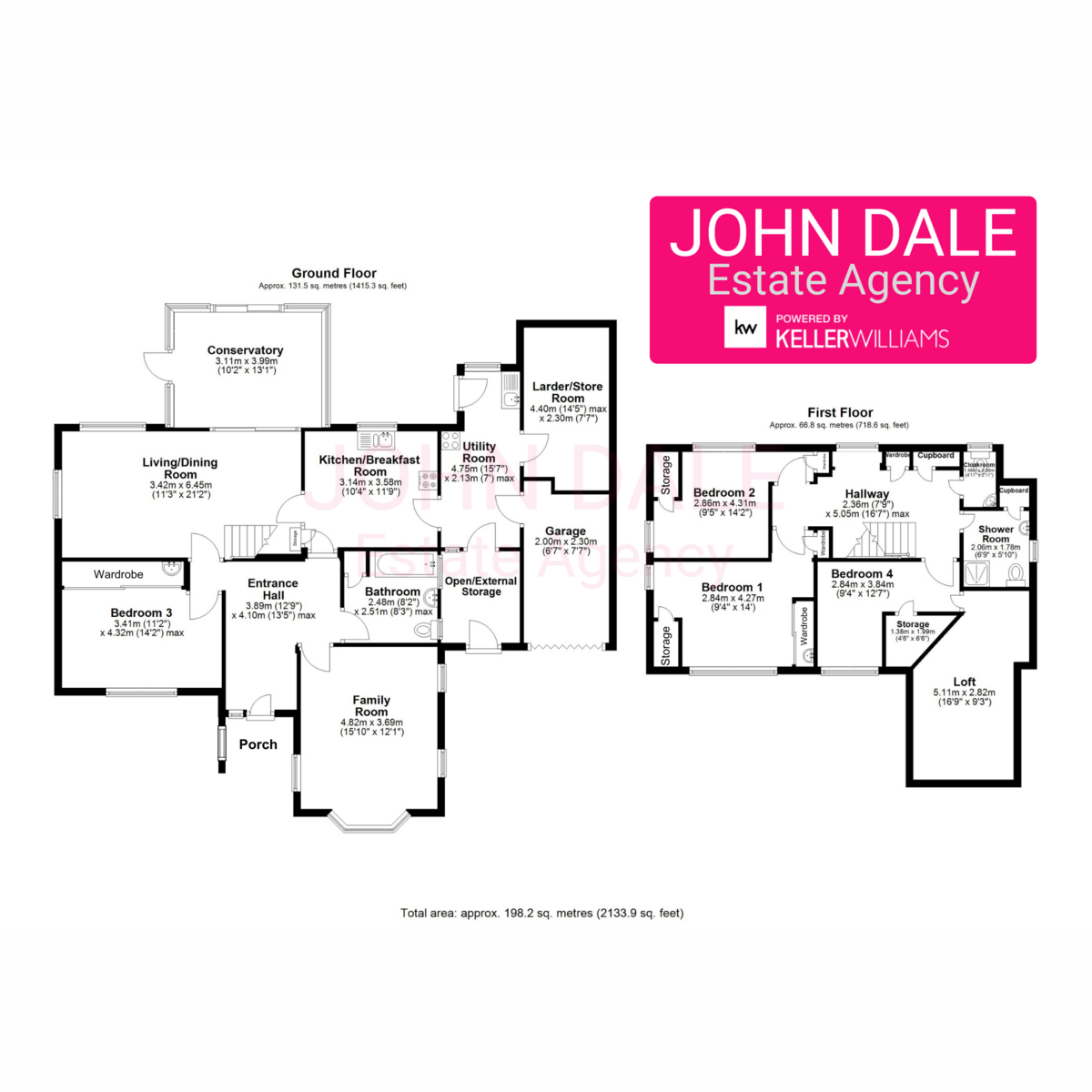 45, Derek Road, Lancing floorplan
