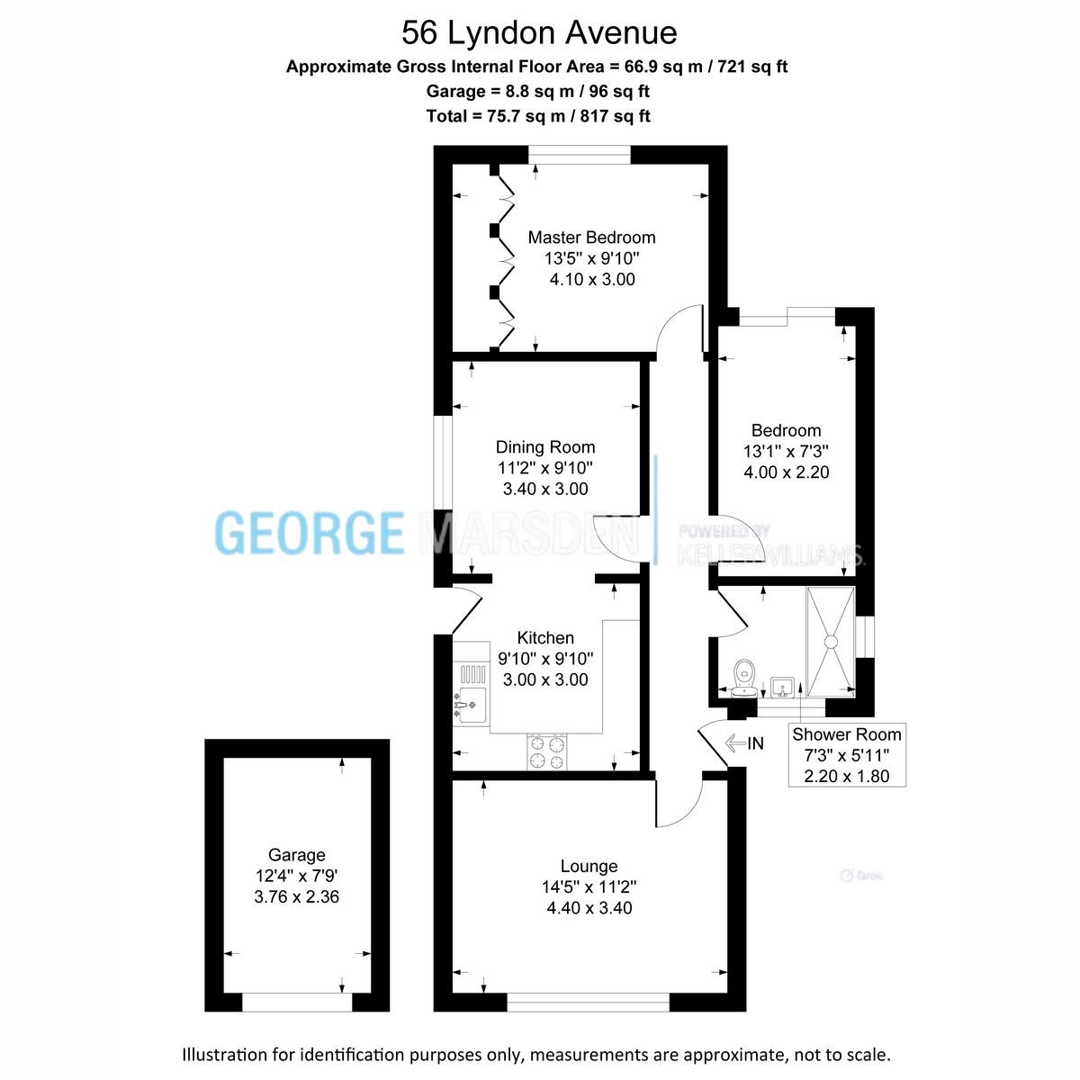 Lyndon Avenue, Wigan floorplan