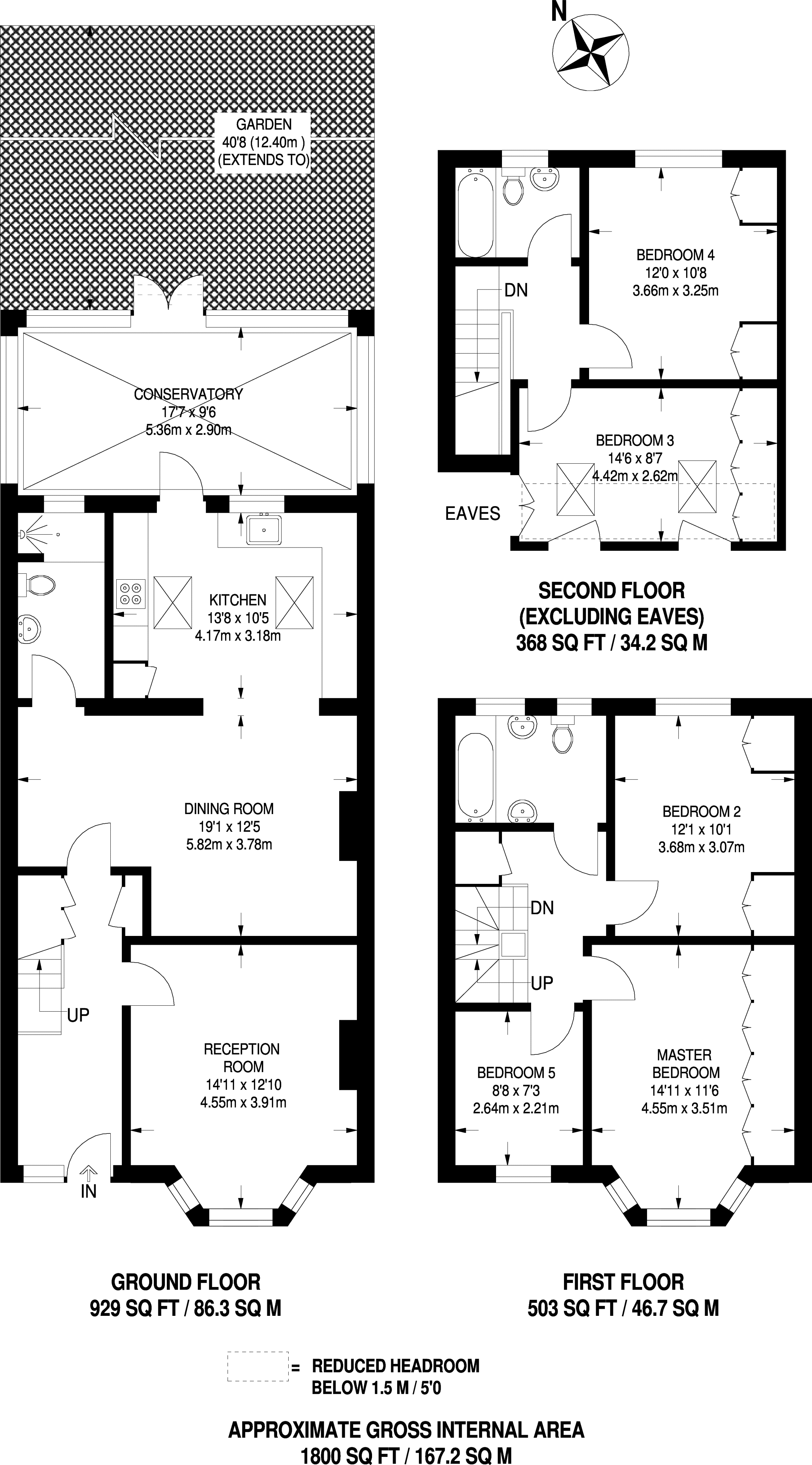 5 Bedrooms  to rent in Kenley Road, Merton Park SW19