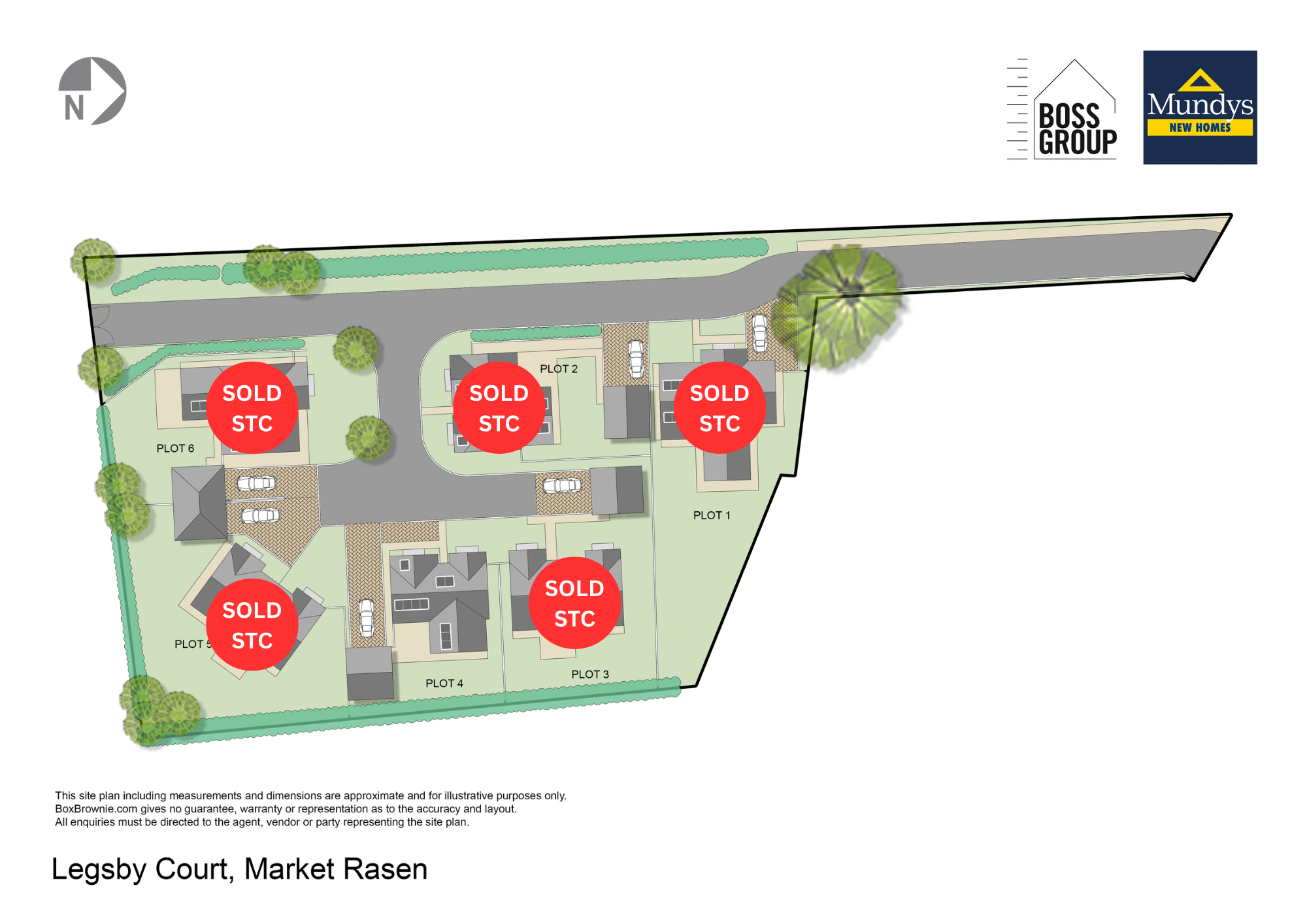 Plot 4, Legsby Court, Legsby Road, Market Rasen floorplan