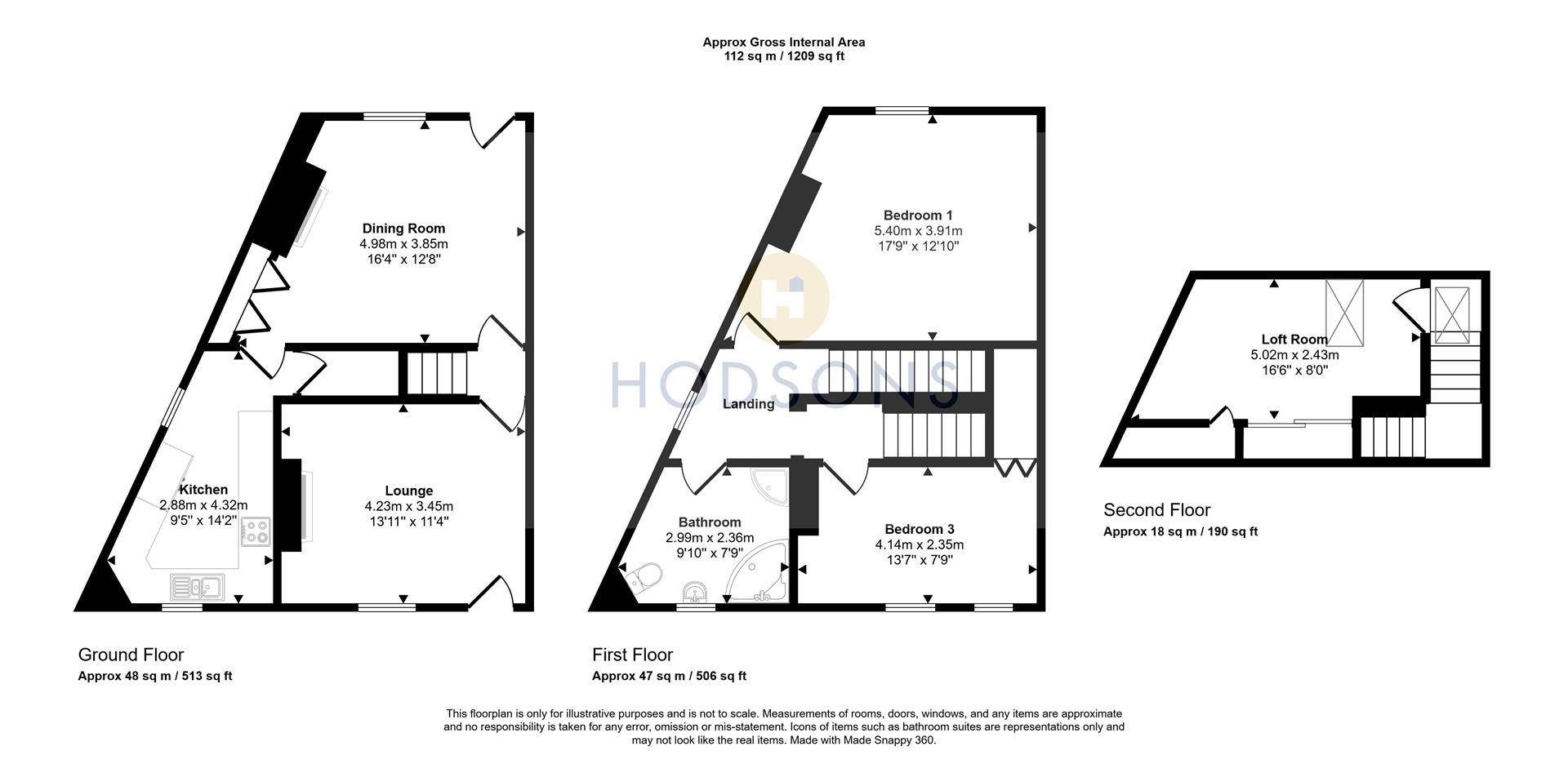 393, Denby Dale Road East, Wakefield floorplan