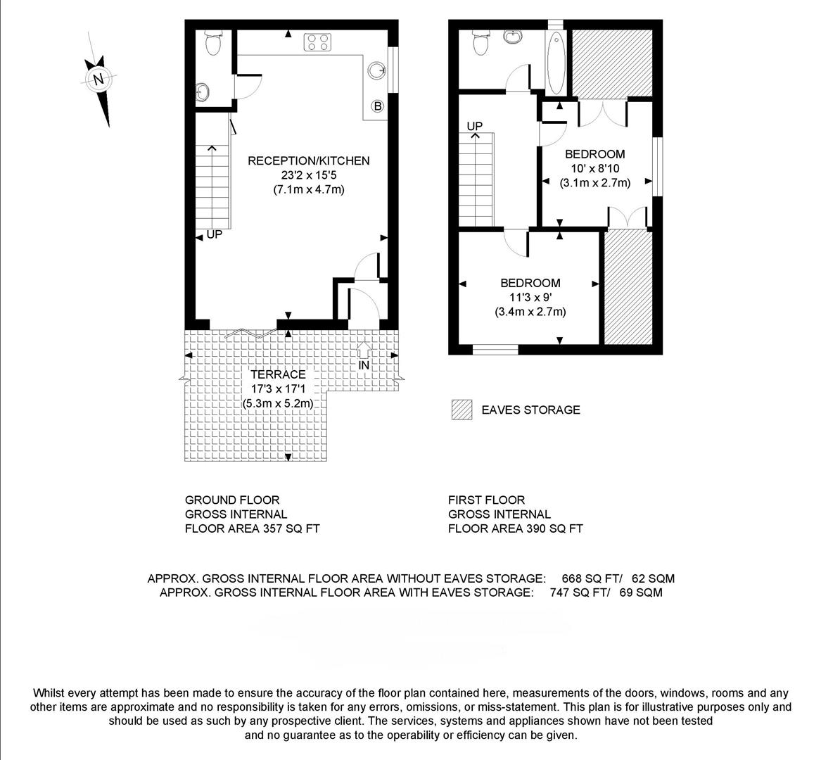 6 Faraday House, Buckland Road, Aylesbury floorplan