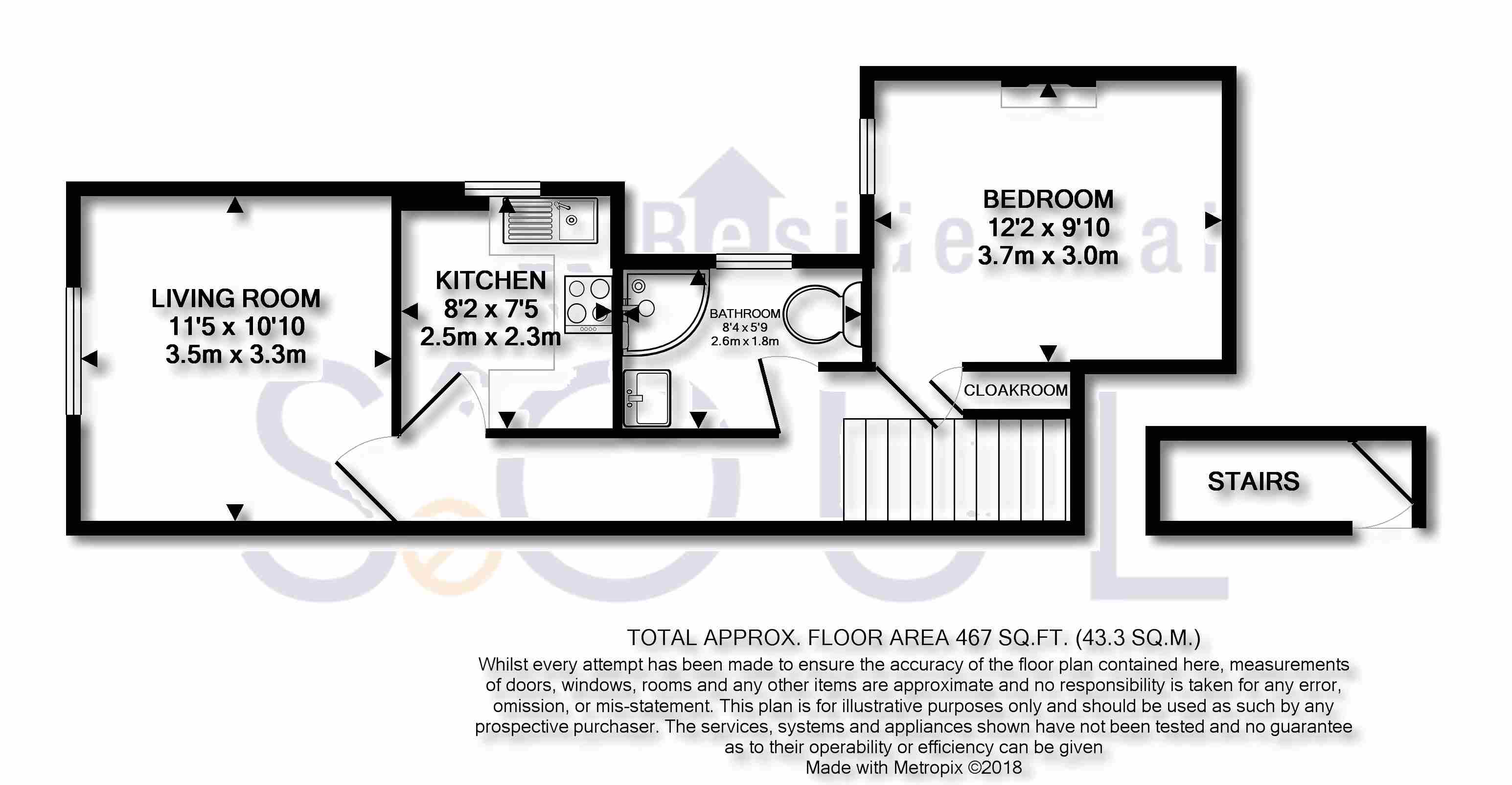 1 Bedrooms Flat for sale in Grayham Road, New Malden KT3