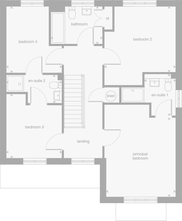 13, Oakbank Road, East Calder floorplan