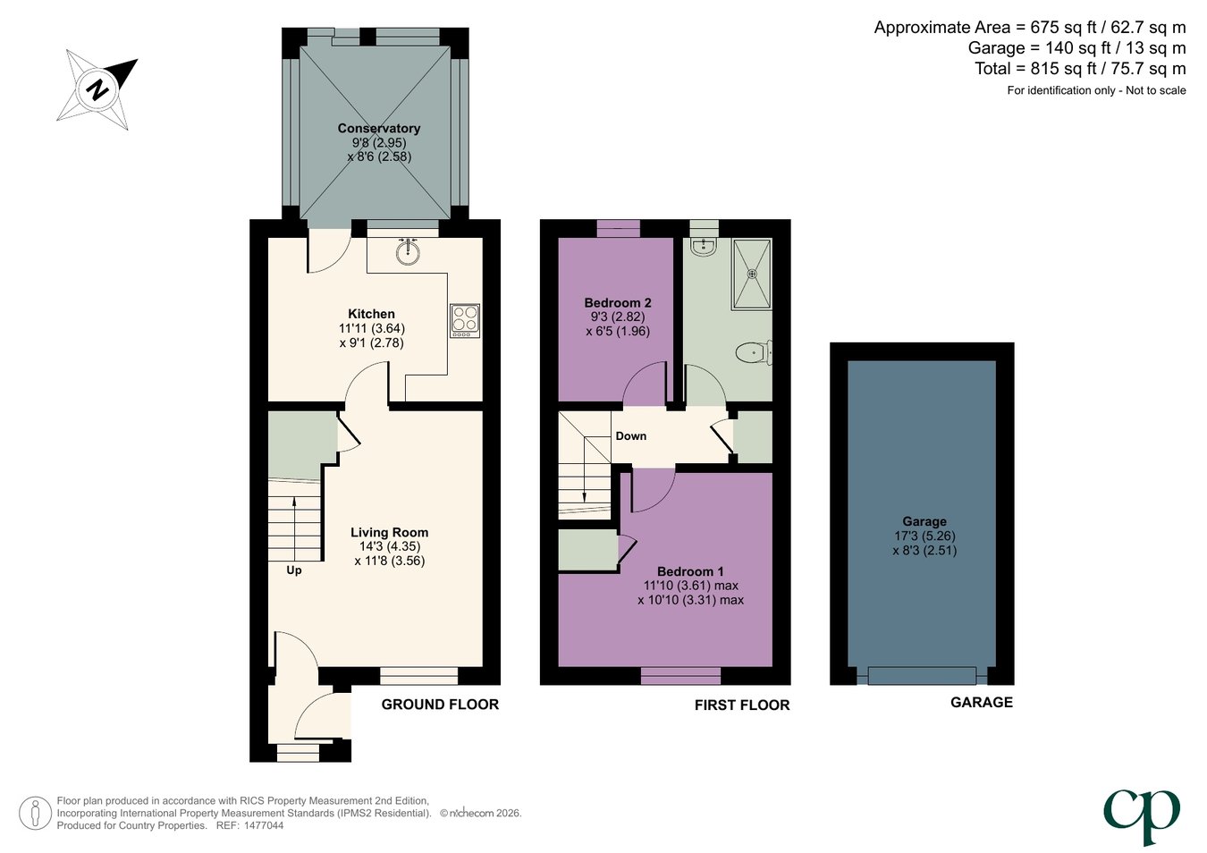 40, Williams Way, Flitwick floorplan