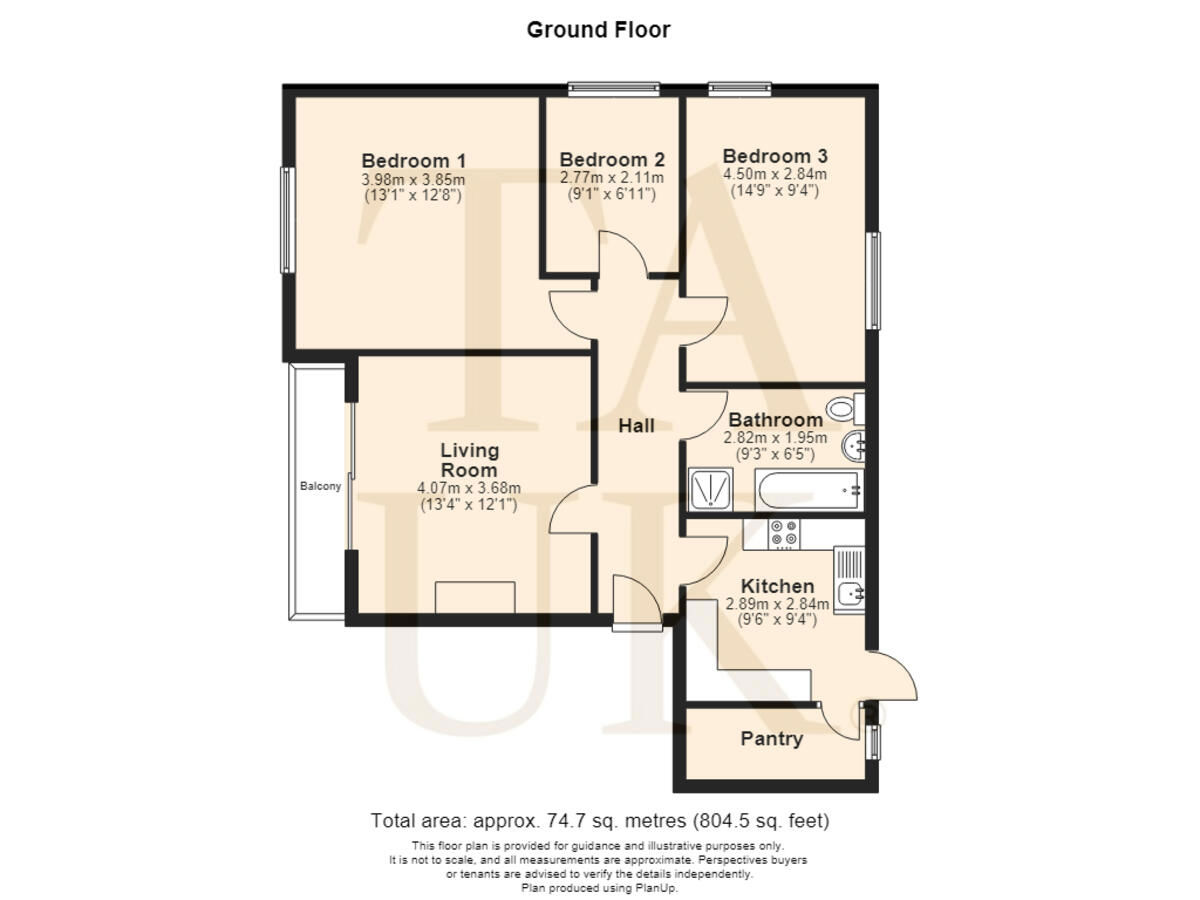 Cedar Court, 647, Western Boulevard, Nottingham floorplan