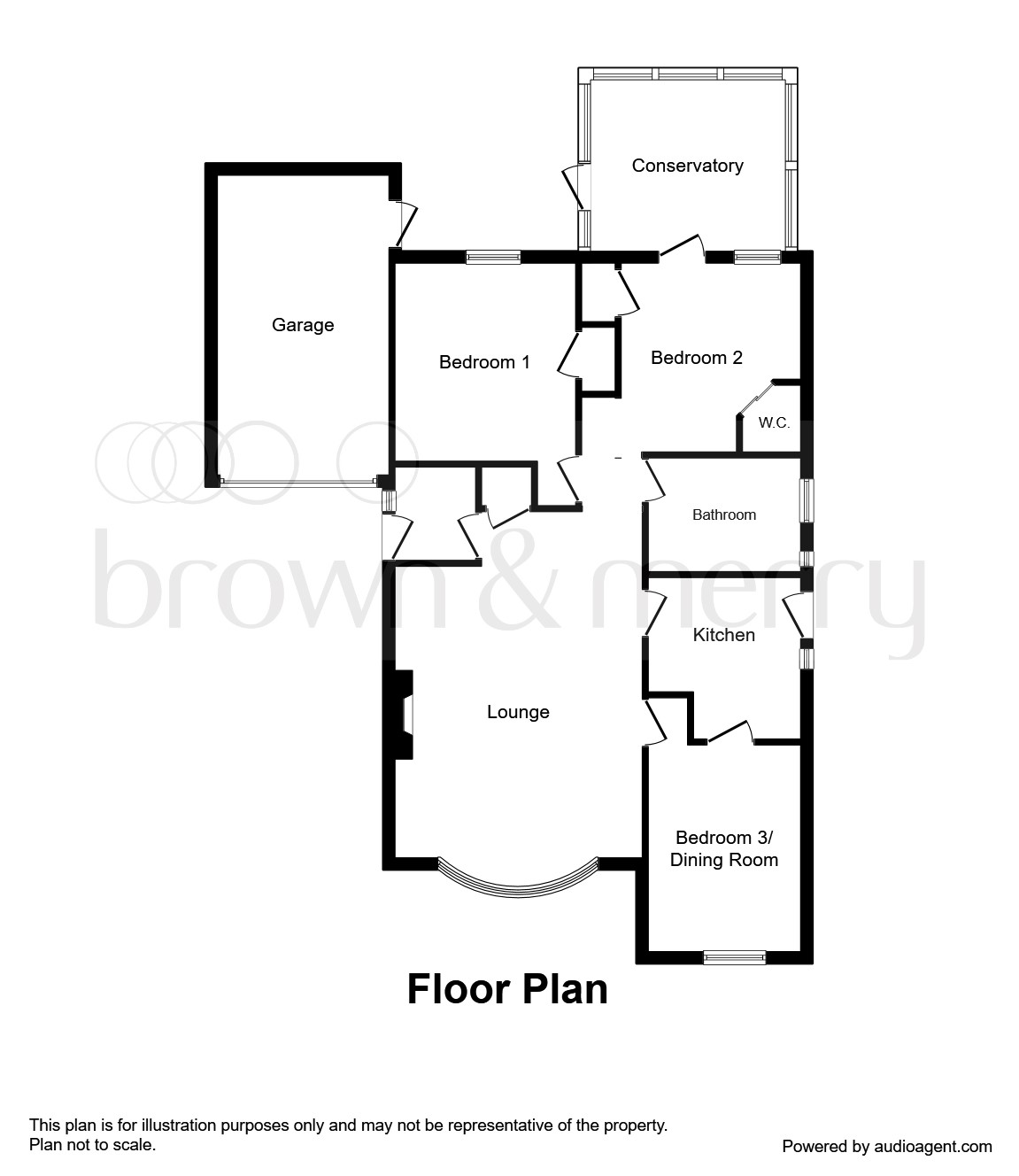 3 Bedrooms Detached bungalow for sale in Carlyle Close, Newport Pagnell MK16