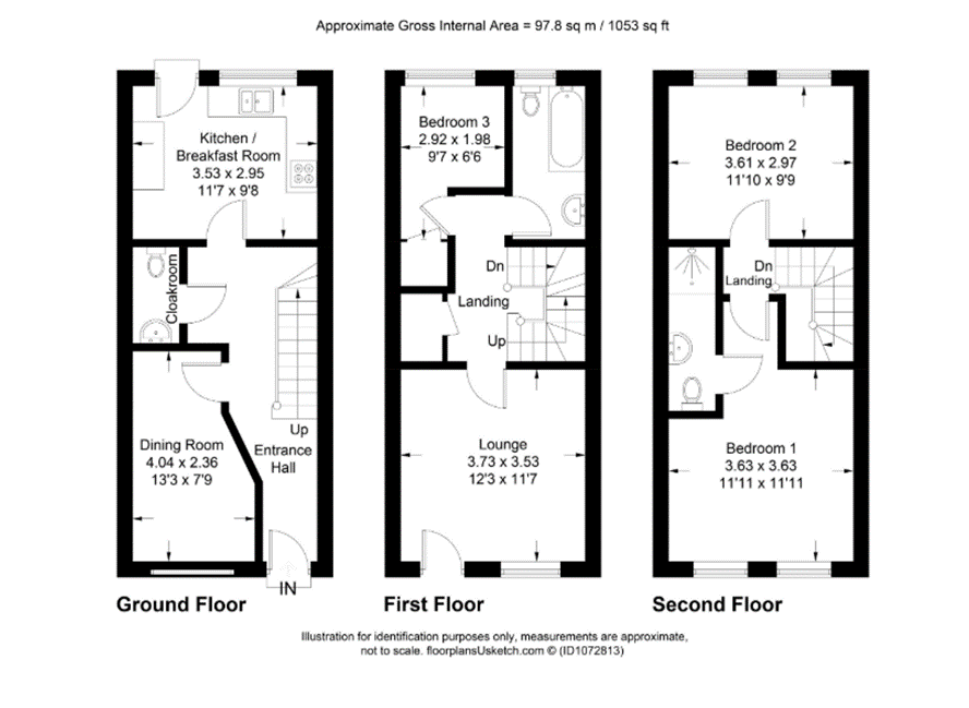 193, Cardiff floorplan