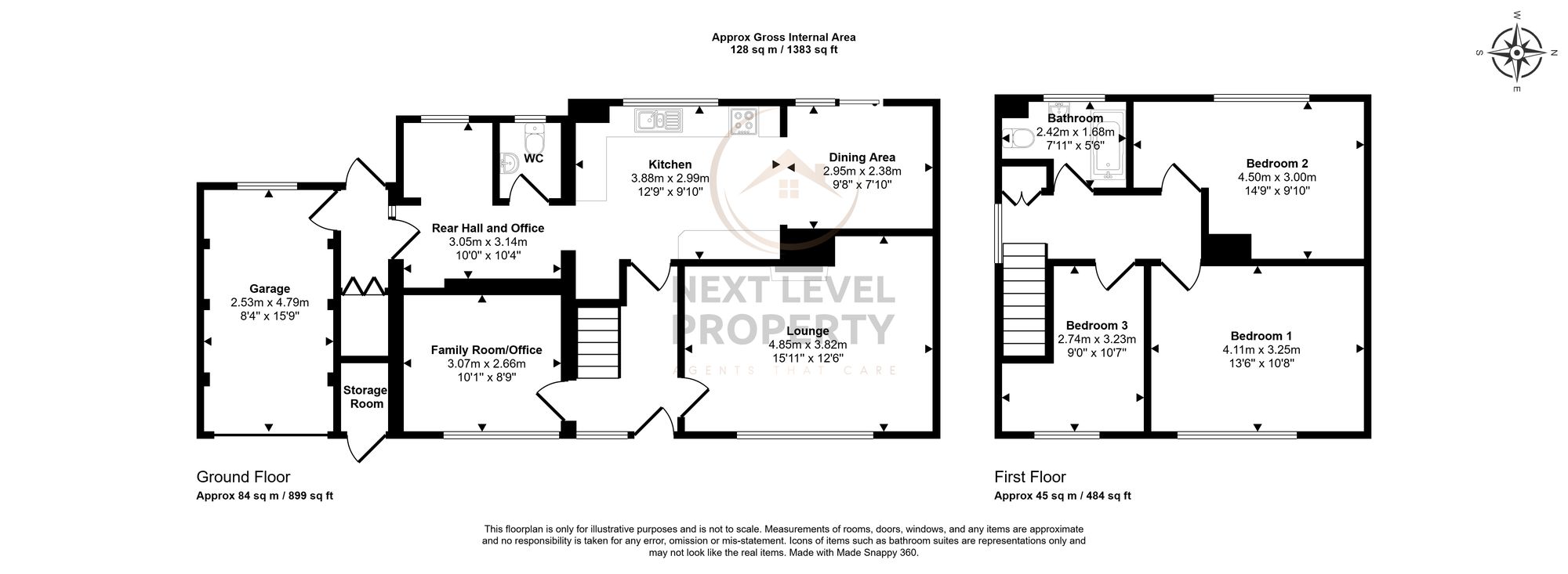 Nurses House Brickmakers Arms Lane, March floorplan