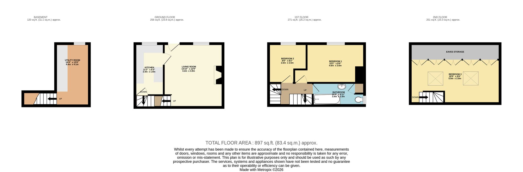 20 Dicks Garth Road, Ilkley floorplan