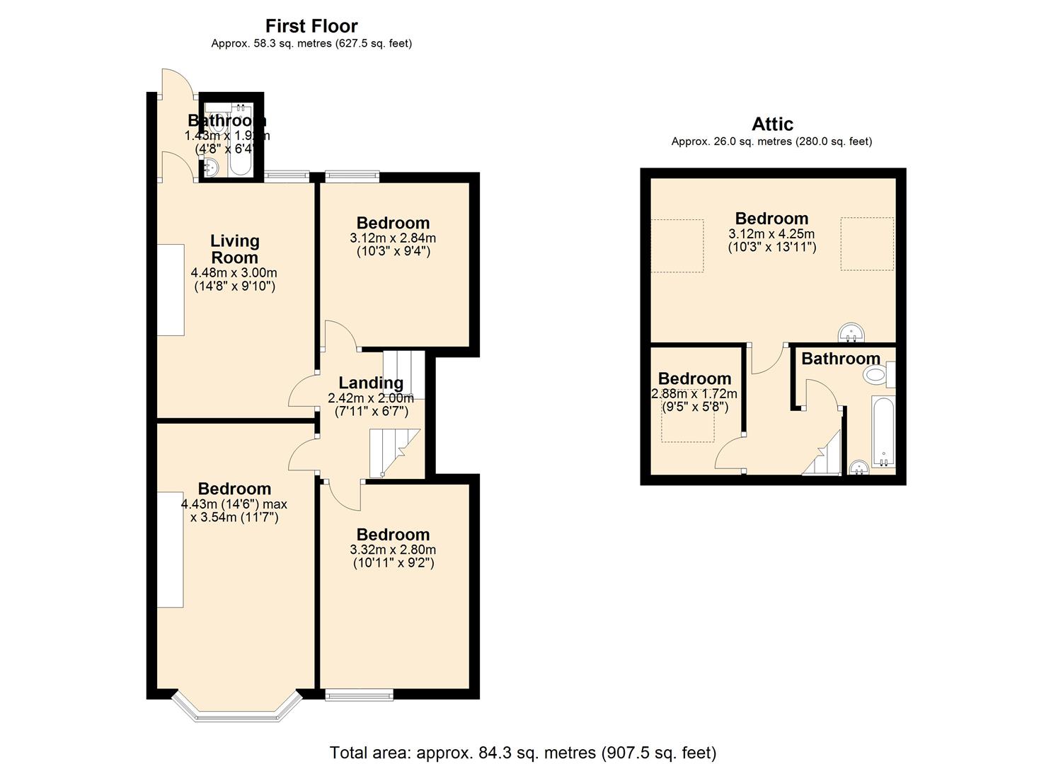 Hazelwood Avenue, Newcastle Upon Tyne floorplan