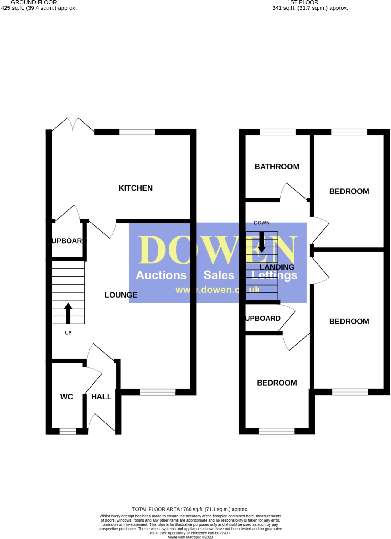 14, Foundry Close, Durham floorplan