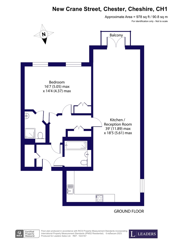 53 The Wharf,, New Crane Street, Cheshire floorplan