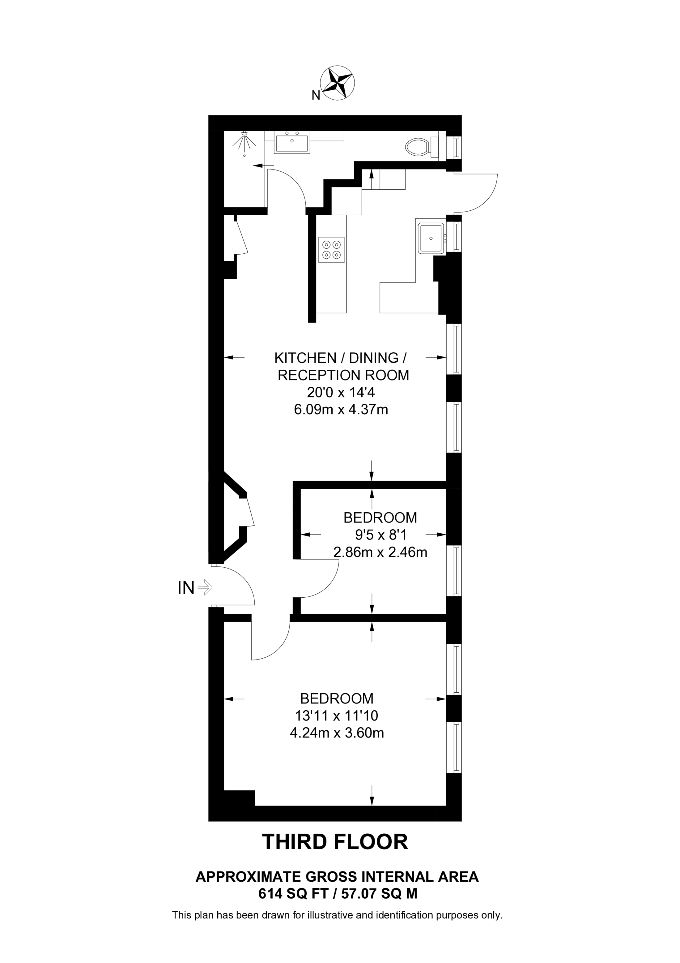 Queensway, Queensway floorplan