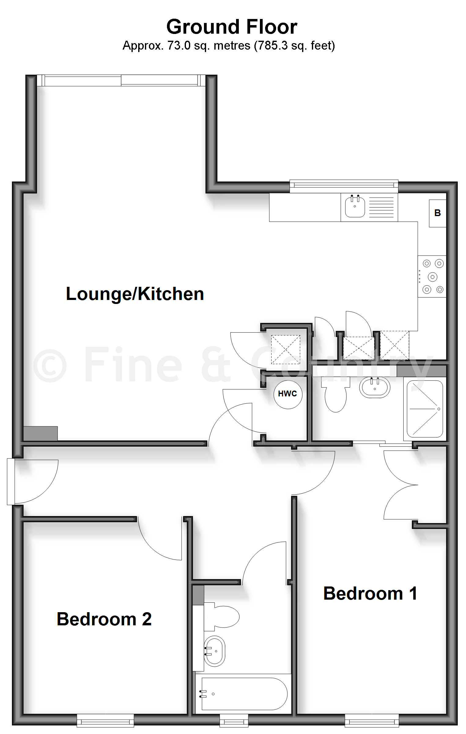 The Fairways, Convent Road, Broadstairs floorplan