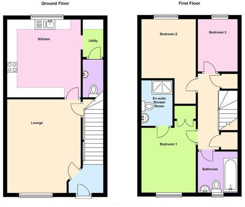 3 Bedrooms Semi-detached house for sale in Teeswater Close, Long Lawford, Rugby CV23