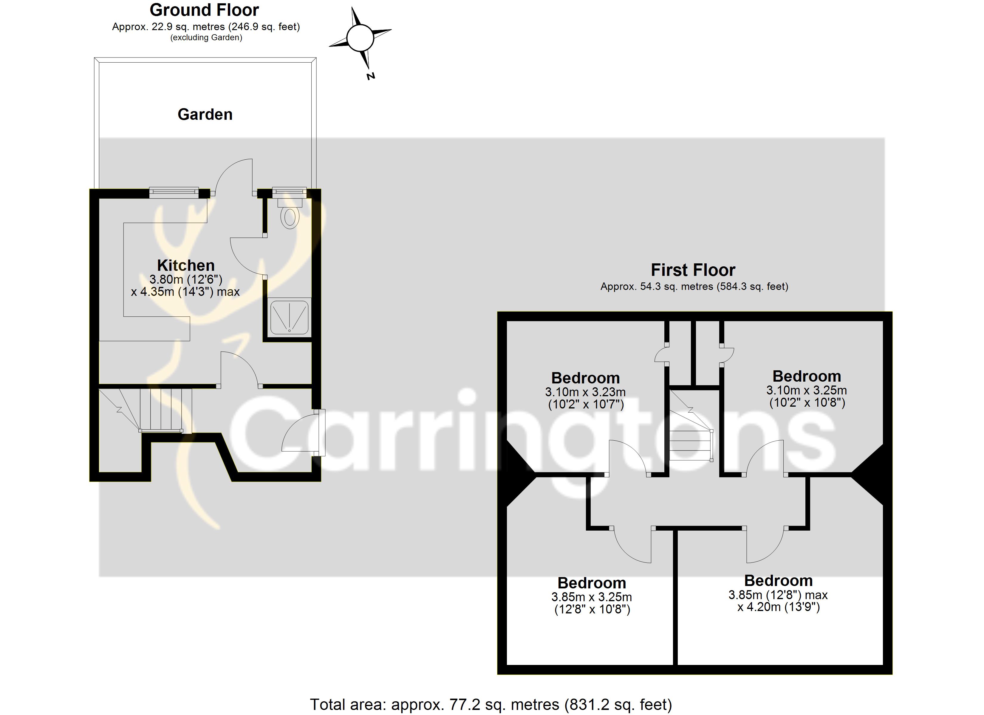 Flat 2, 144, Cambridge Road, Kingston Upon Thames floorplan