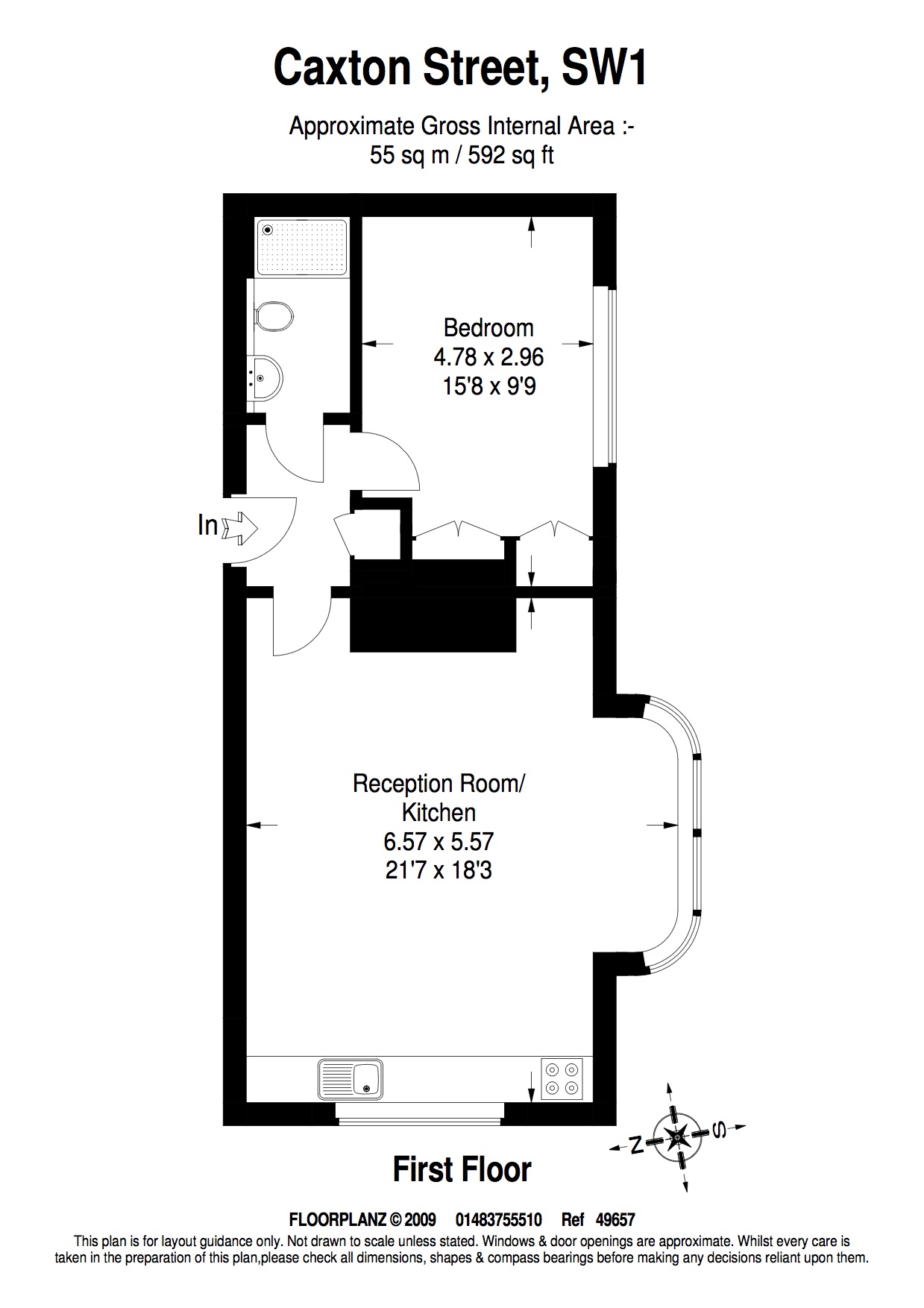 1 Bedrooms Flat to rent in Caxton Street, London SW1H