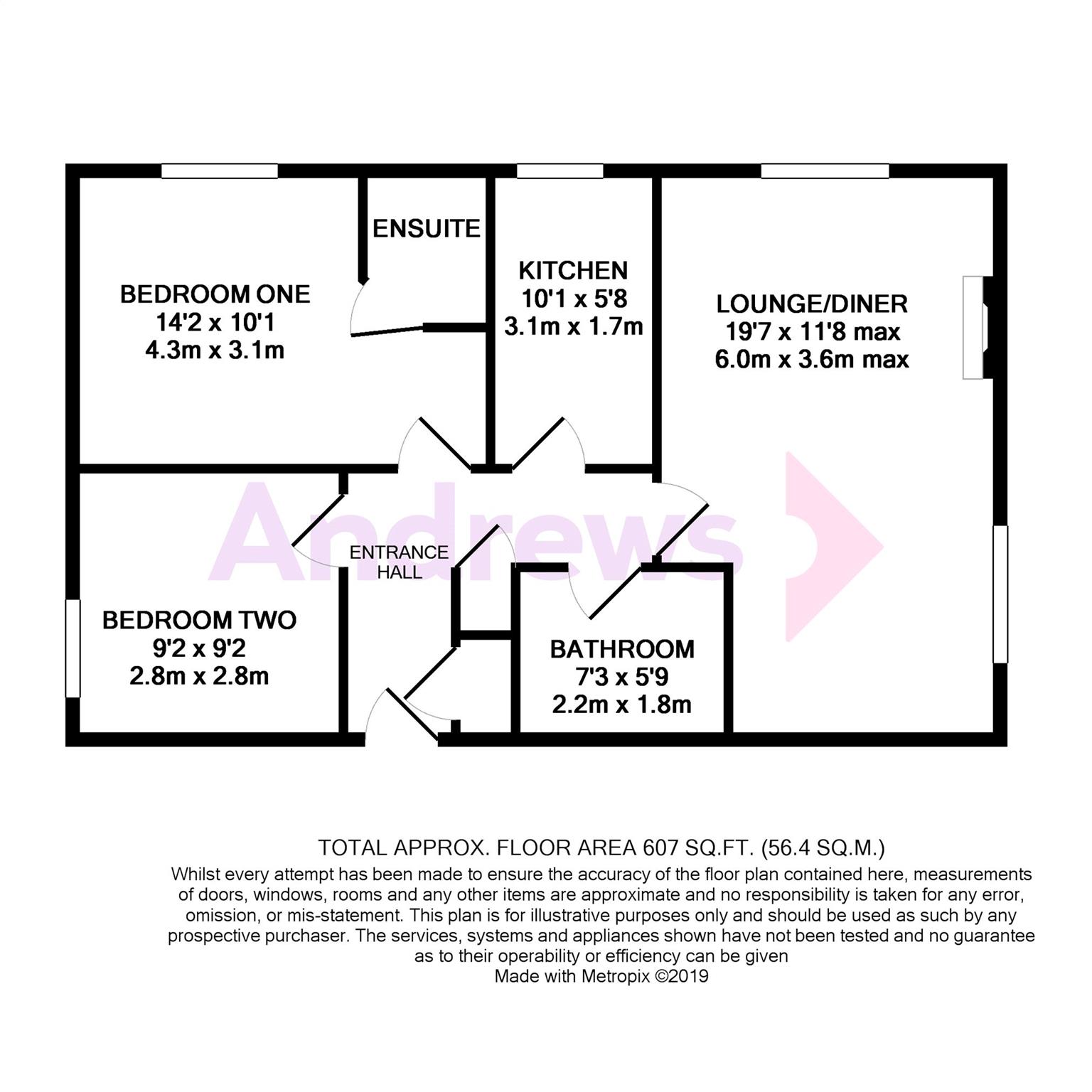 2 Bedrooms Flat for sale in Reed Drive, Redhill RH1