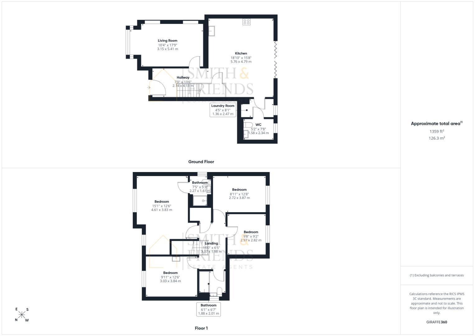 13, Furrow Close, Stockton-On-Tees floorplan
