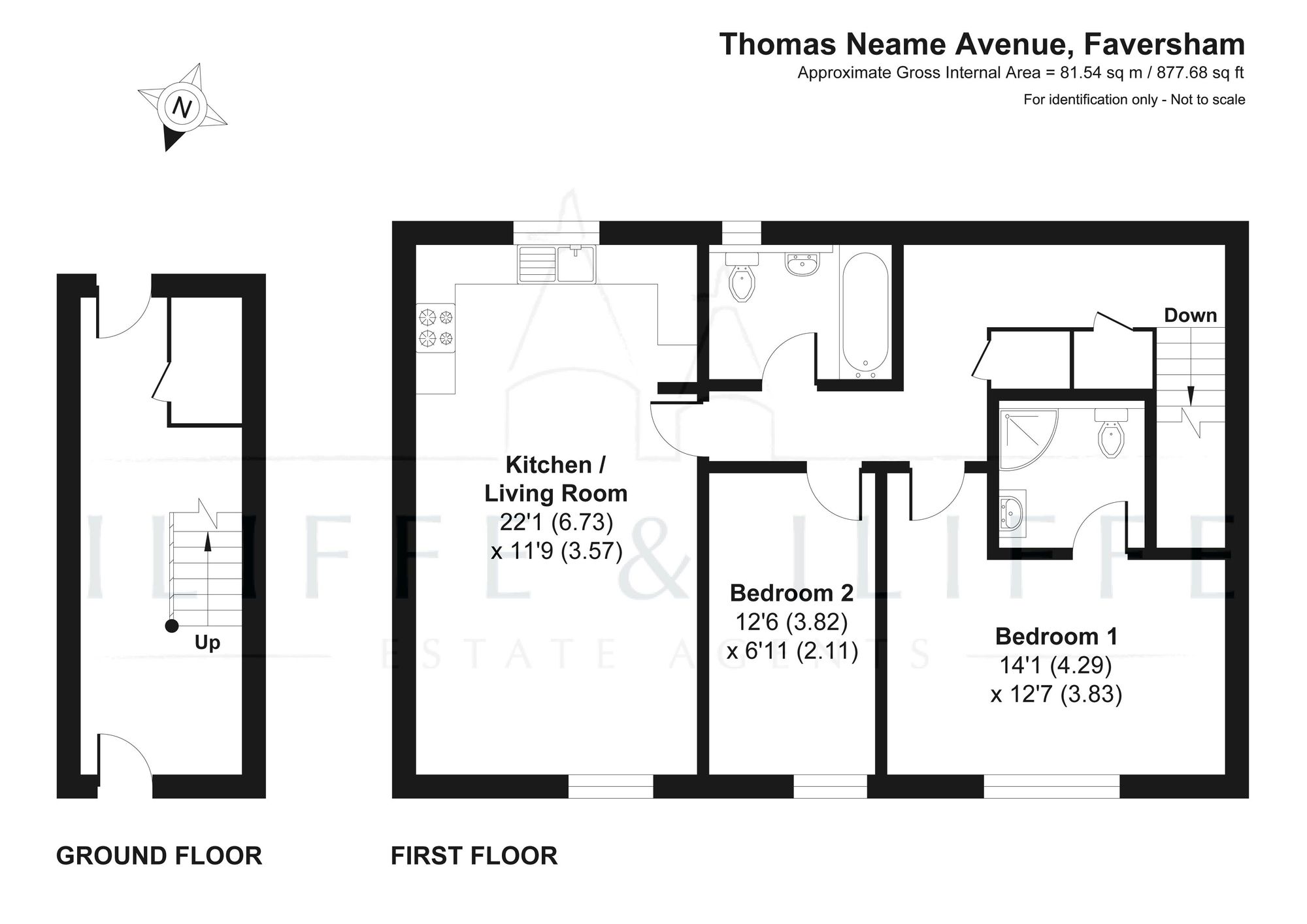 22 Thomas Neame Avenue, Faversham floorplan