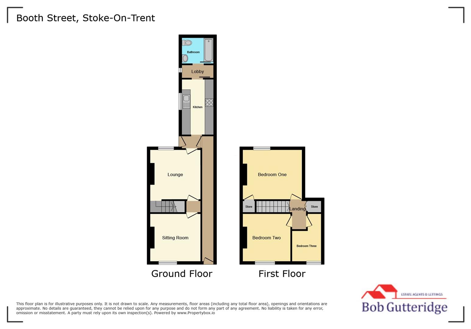 35, Booth Street, Stoke-On-Trent floorplan
