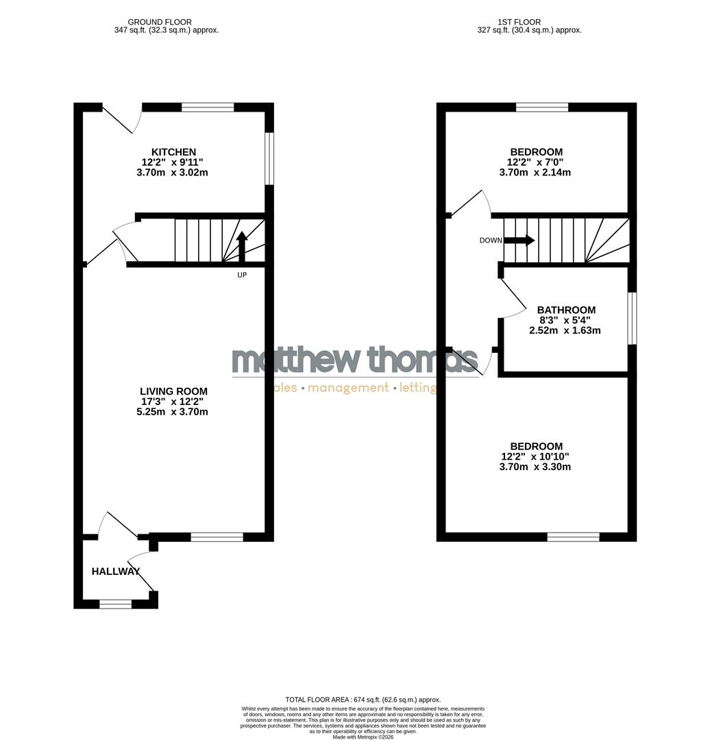6, Denton Way, Alfreton floorplan