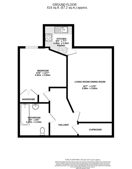 Darwin Court, Margate floorplan