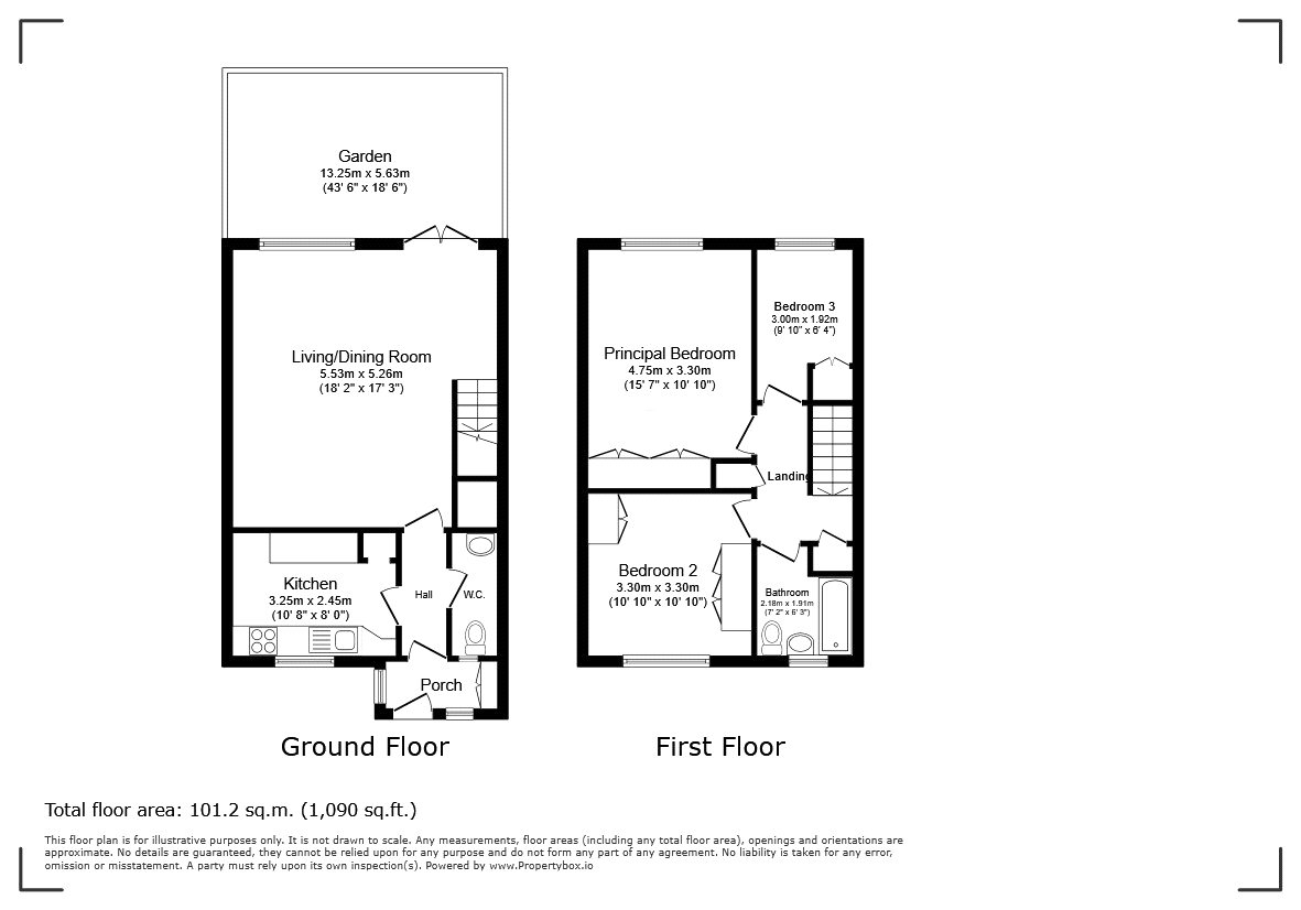 6, Avon Mews, Pinner floorplan