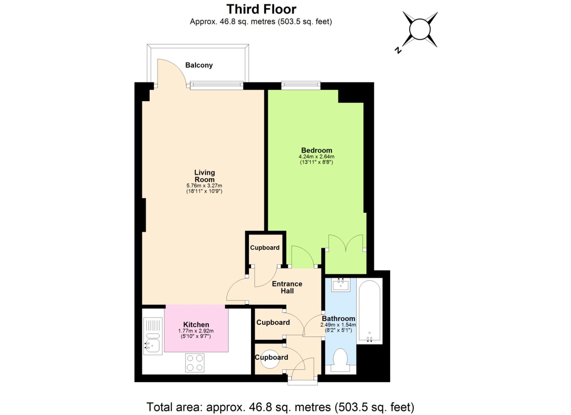 Meridian Plaza, Bute Terrace, Cardiff floorplan