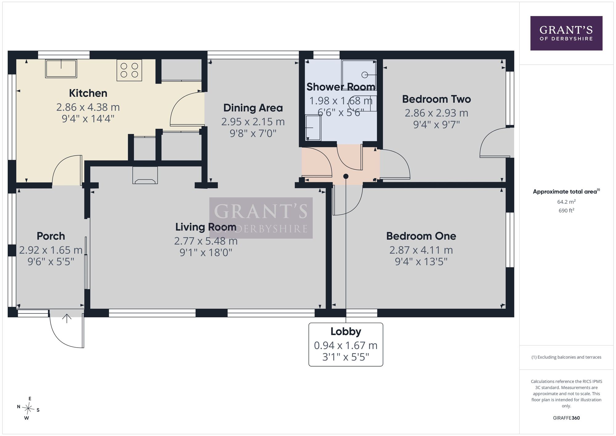 36 Cupola Park, Matlock floorplan