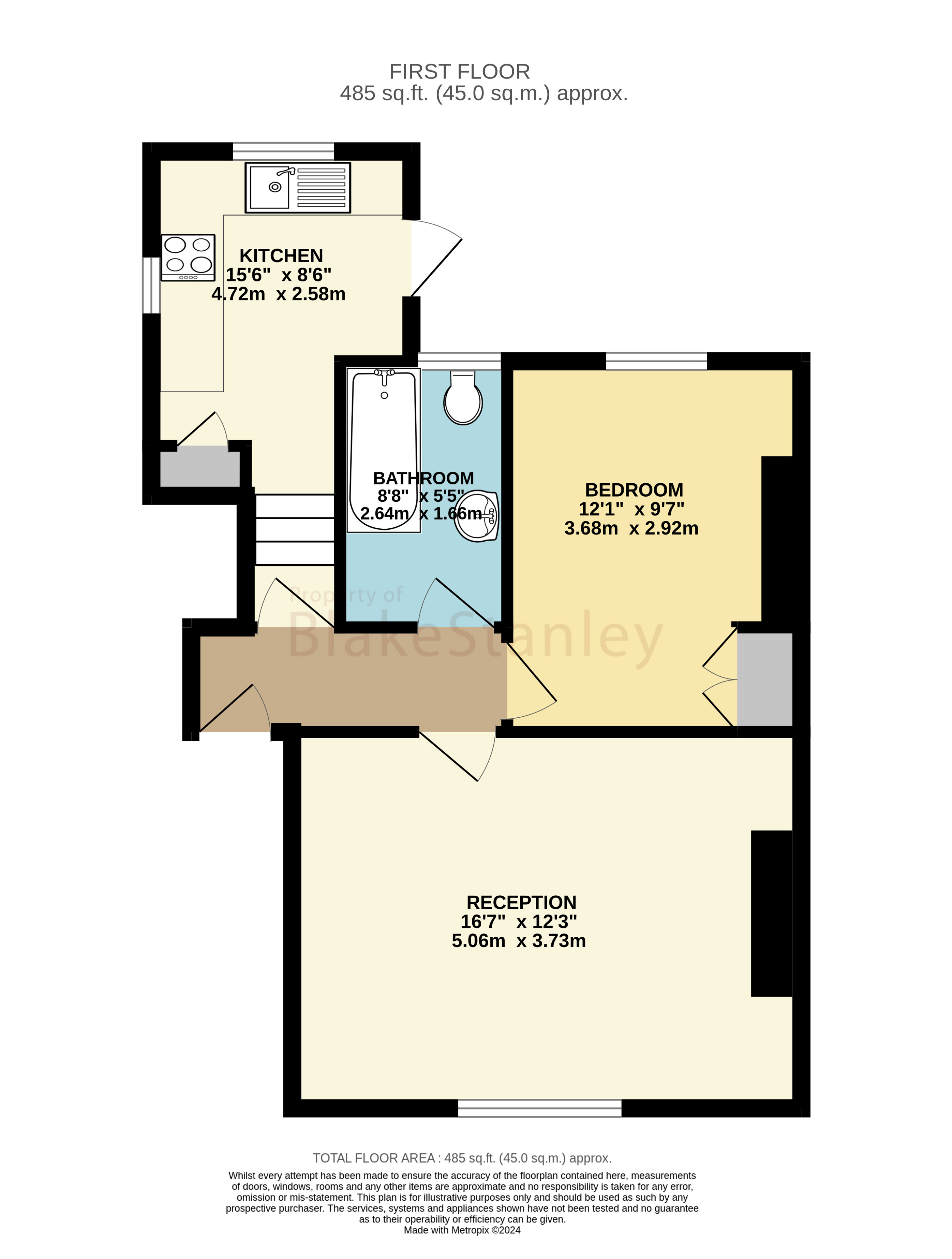 Tudor Road, London E9, 1 bedroom flat for sale - 67208722 | PrimeLocation