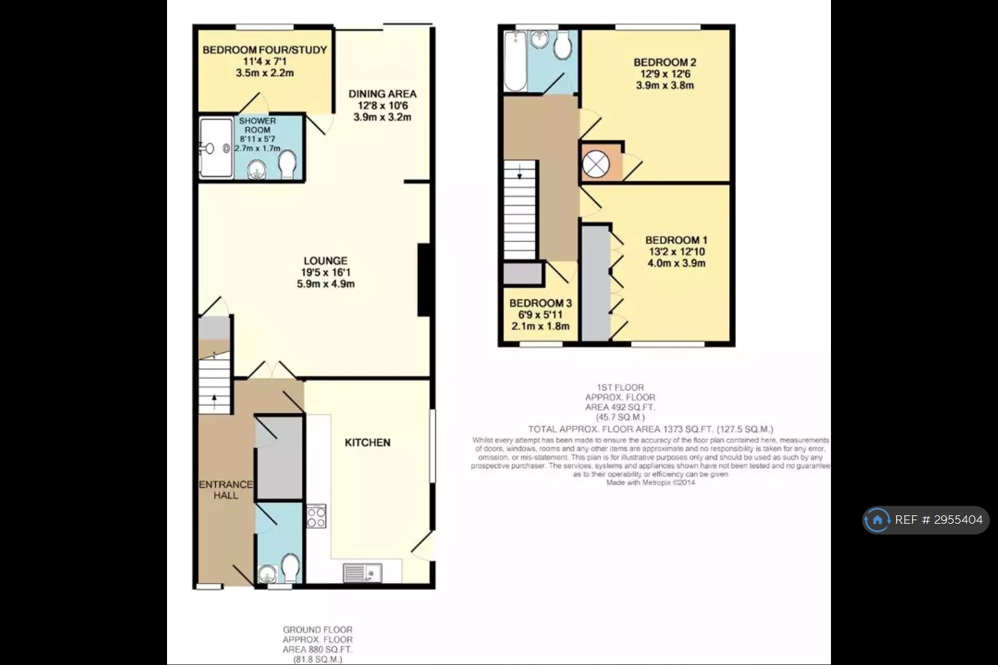 Silverdale Court, Leacroft, Staines-Upon-Thames floorplan