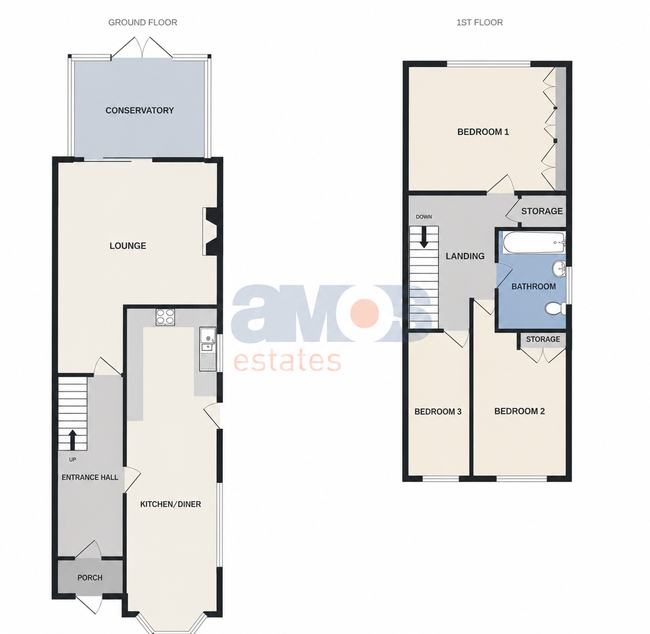 128, Plumberow Avenue, Hockley floorplan