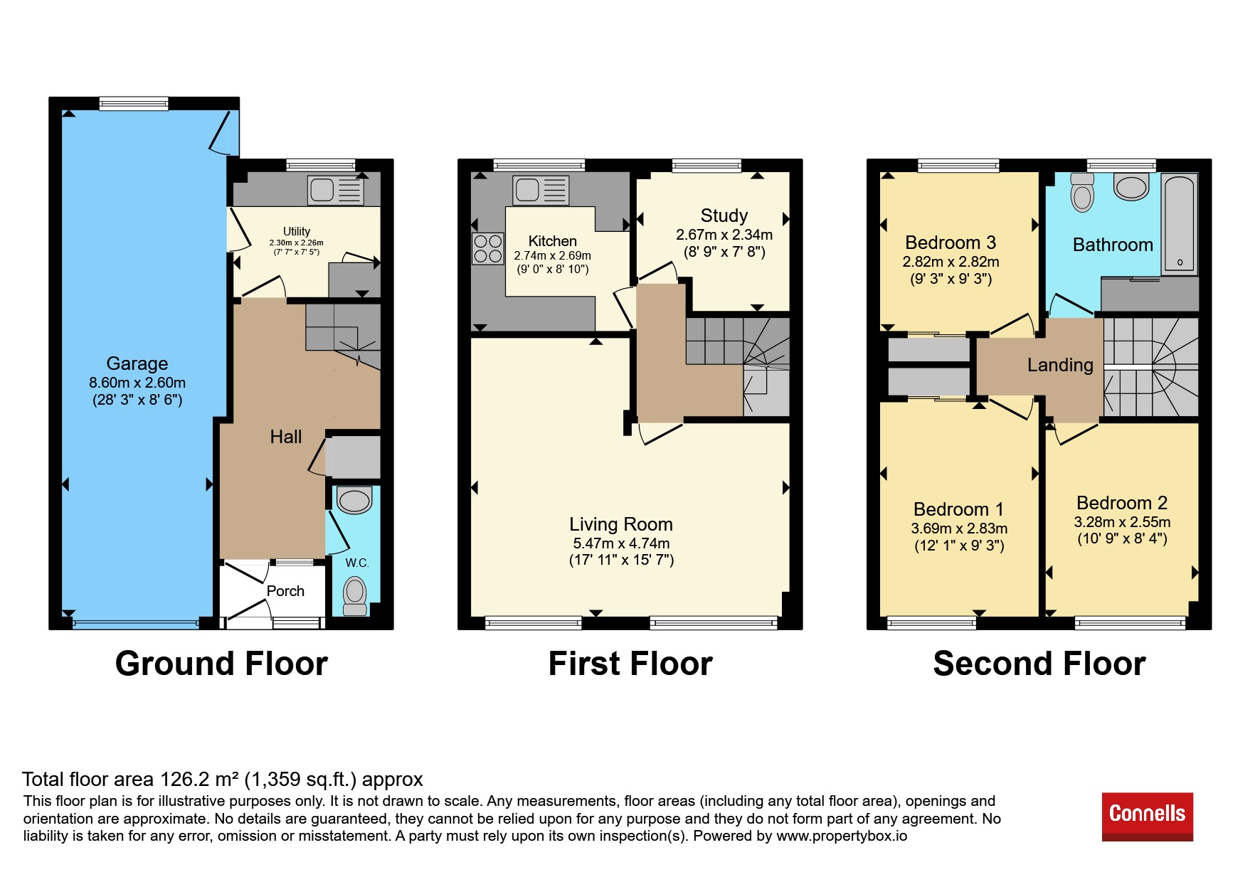11, Harford Close, Bristol floorplan
