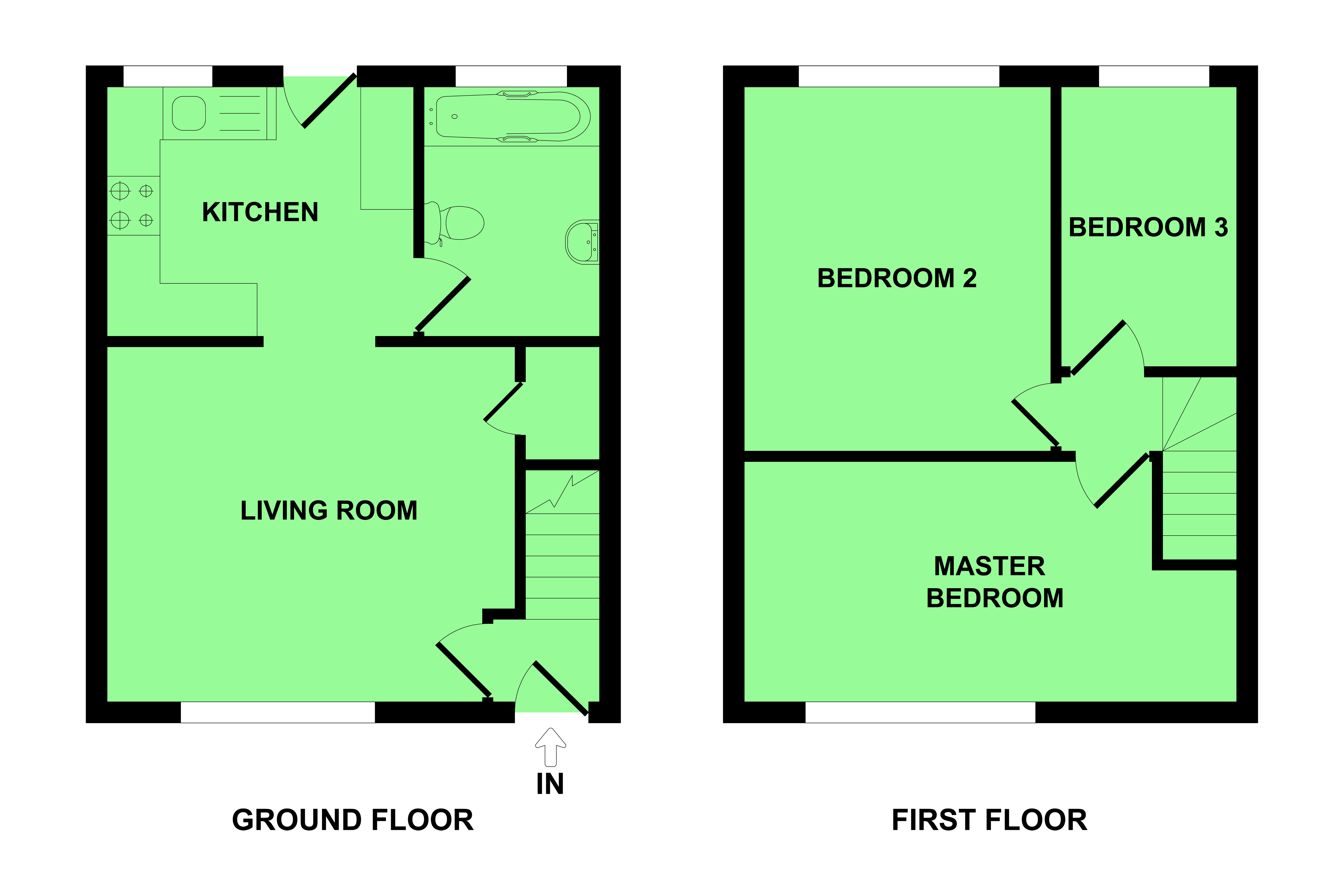 16, Provan Crescent, Great Yarmouth floorplan