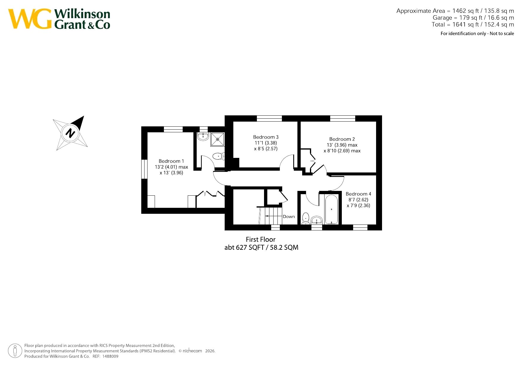 29, Brownings Mead, Dunsford floorplan