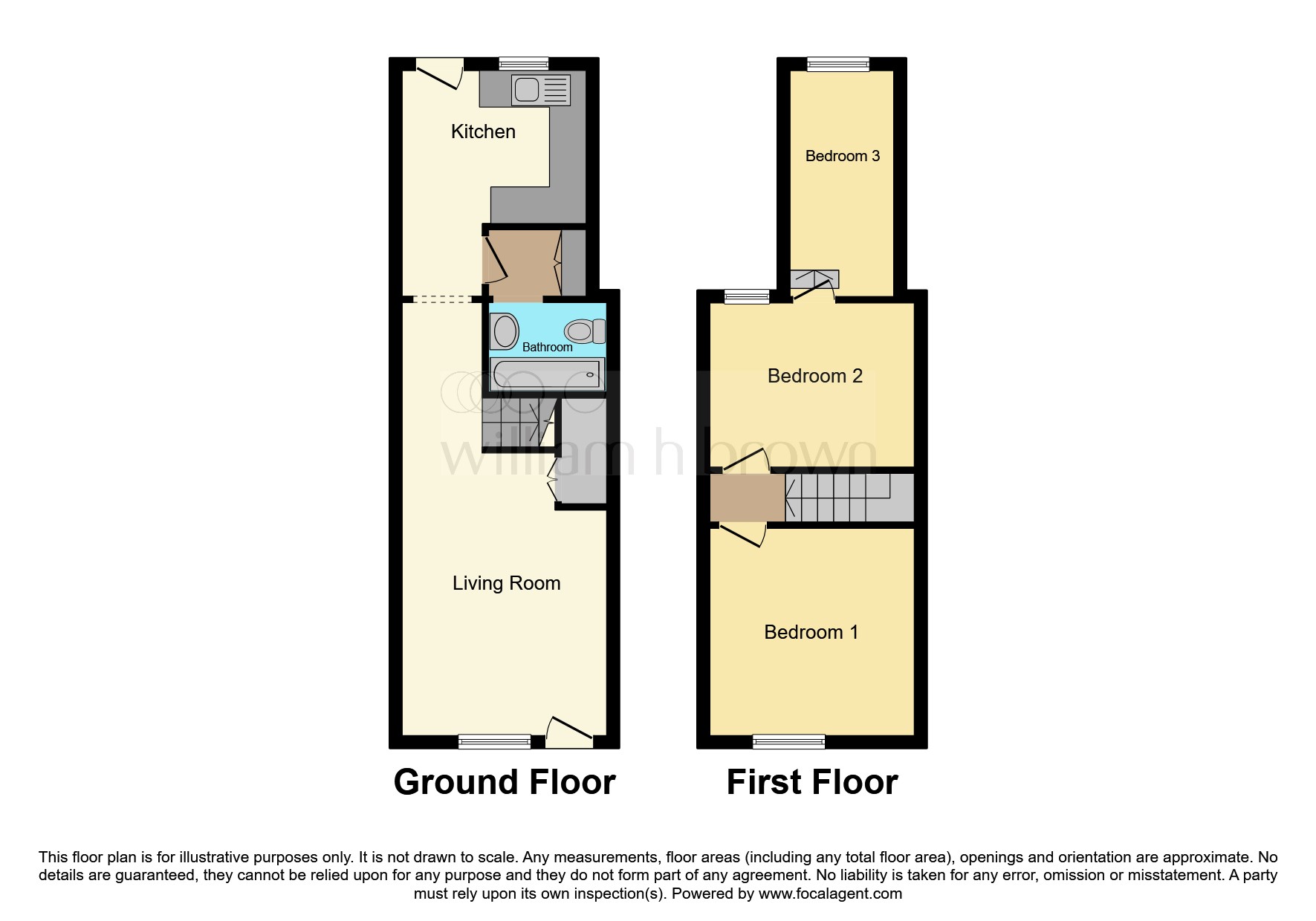 70, Trafalgar Road West, Great Yarmouth floorplan