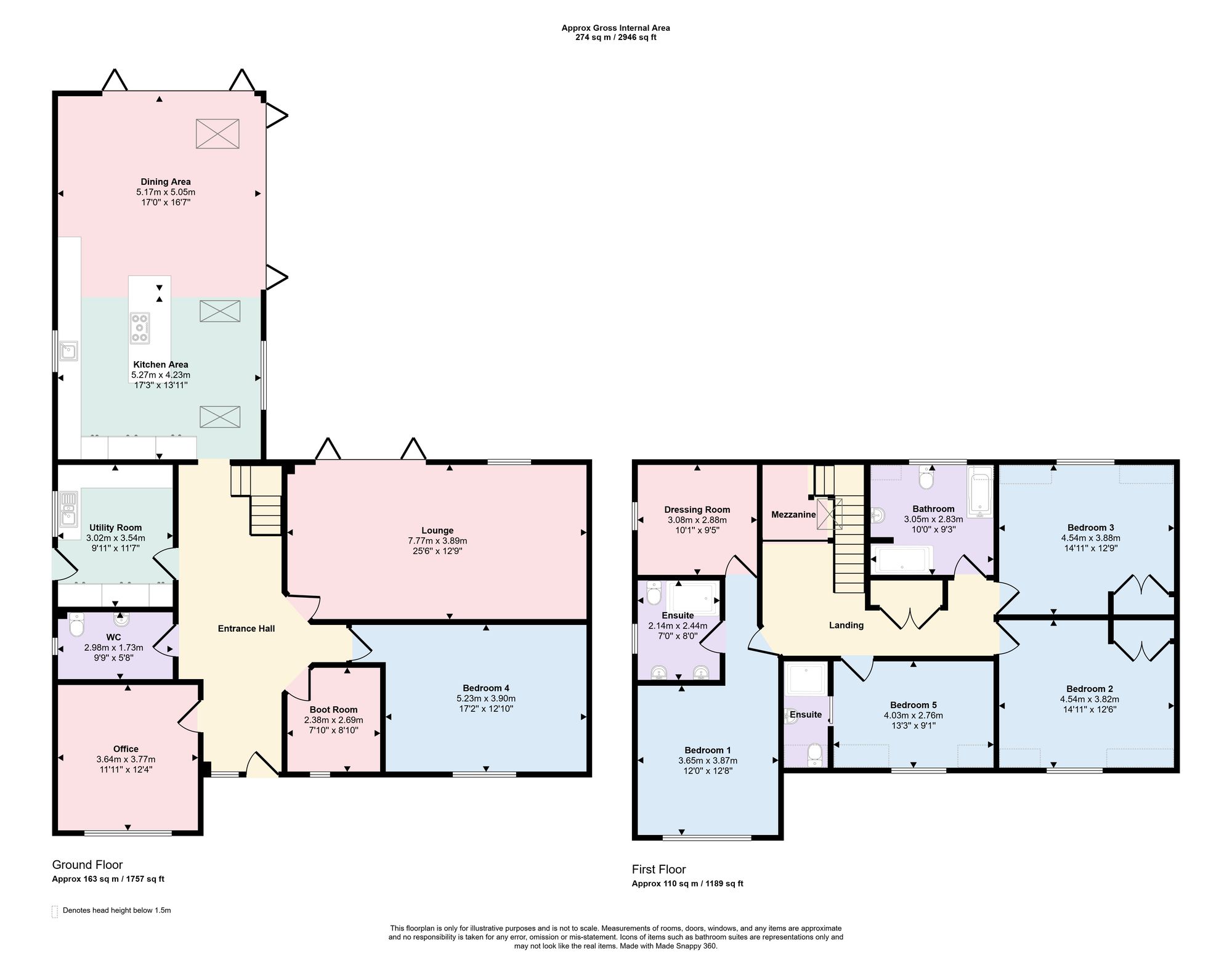 Penshurst Vicarage Lane, Southampton floorplan