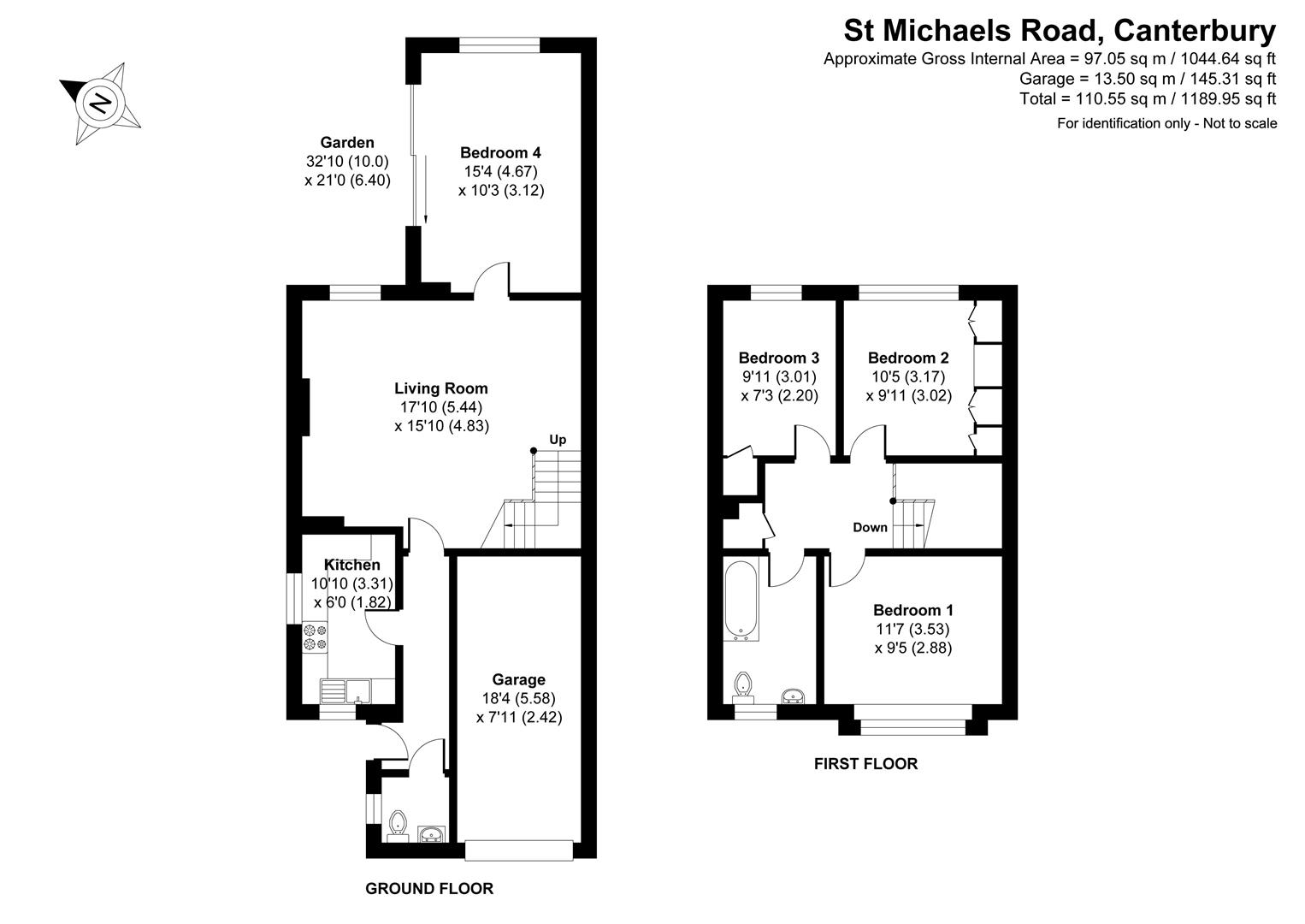 52, St. Michaels Road, Canterbury floorplan