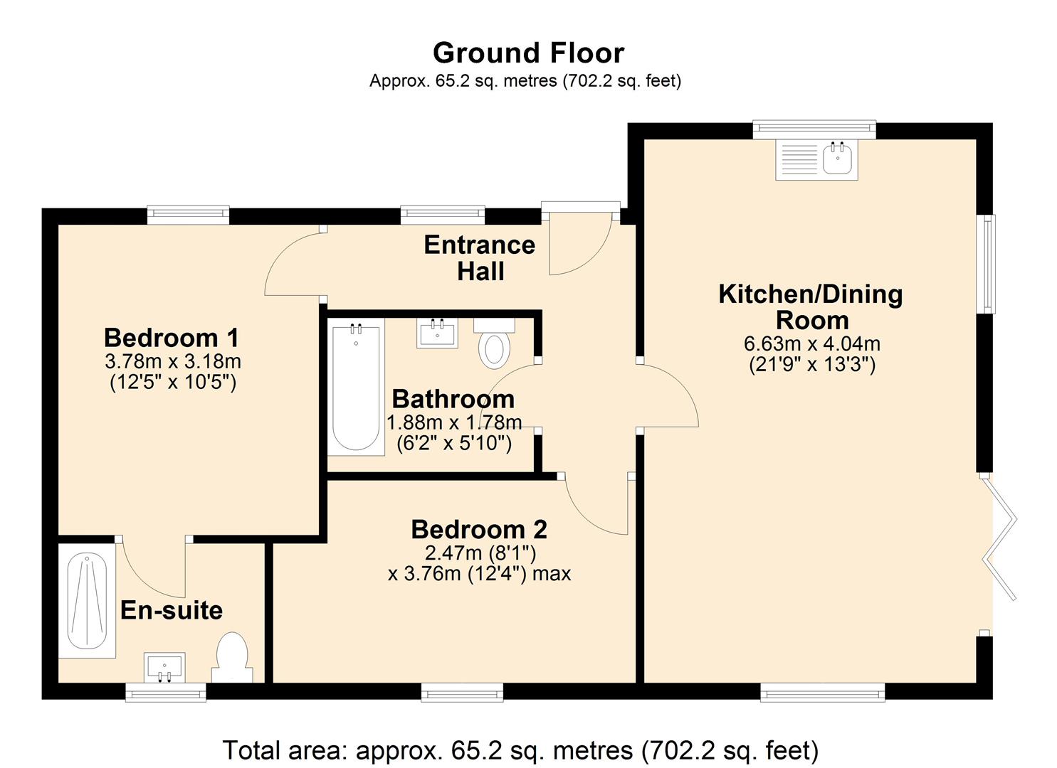 New Build, Park Avenue, Newmarket floorplan