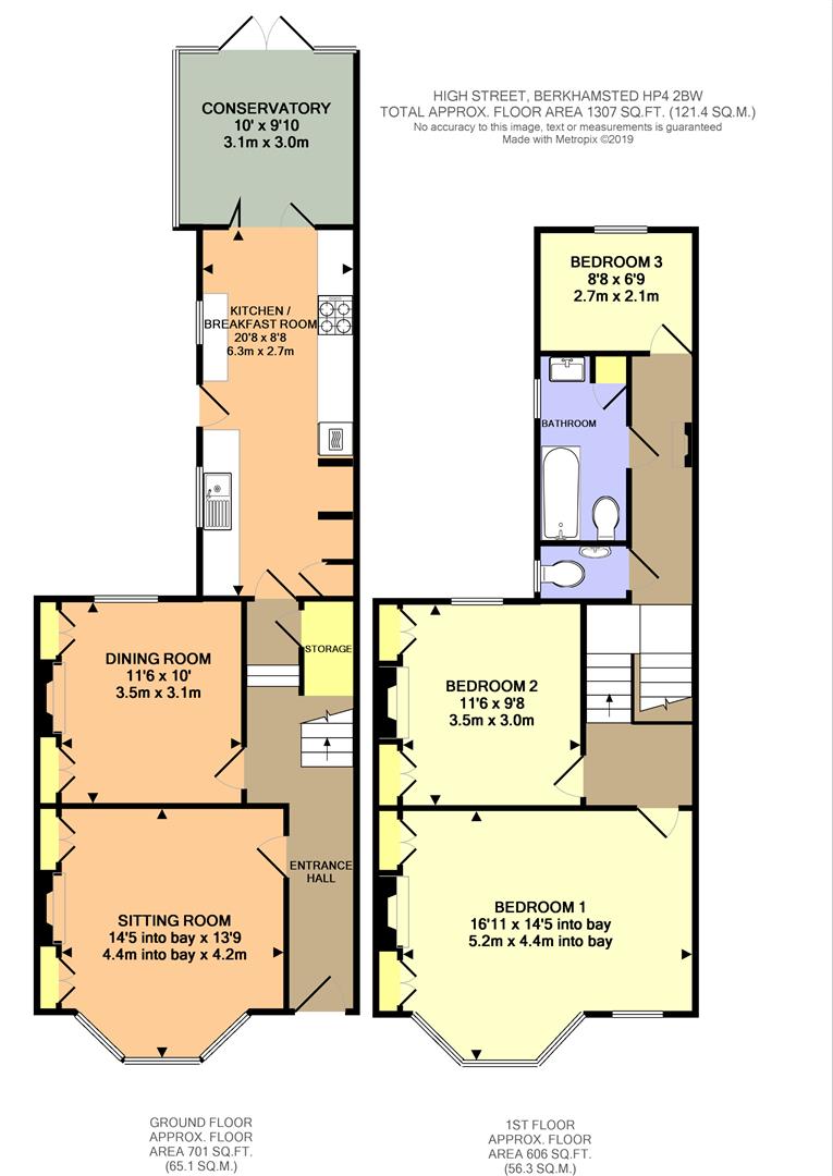 3 Bedrooms Terraced house for sale in High Street, Berkhamsted HP4
