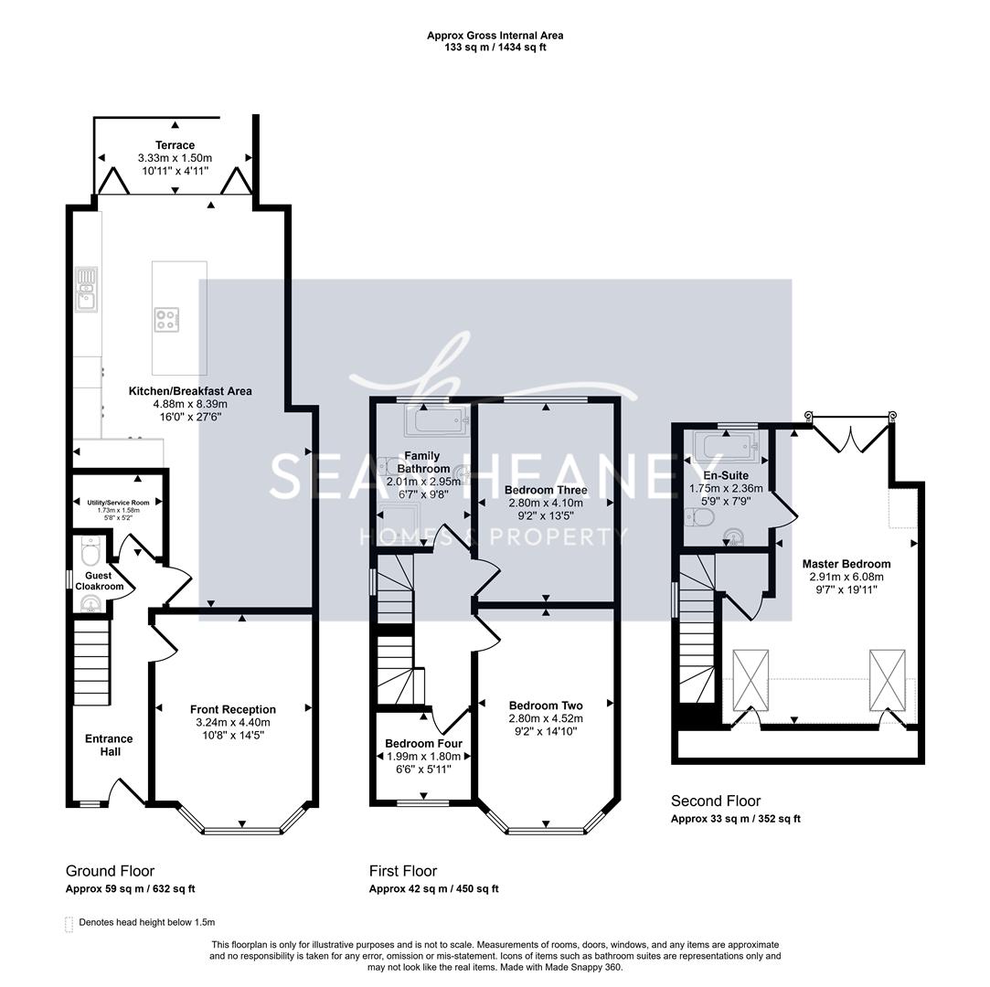 125, Crescent Road, Barnet floorplan